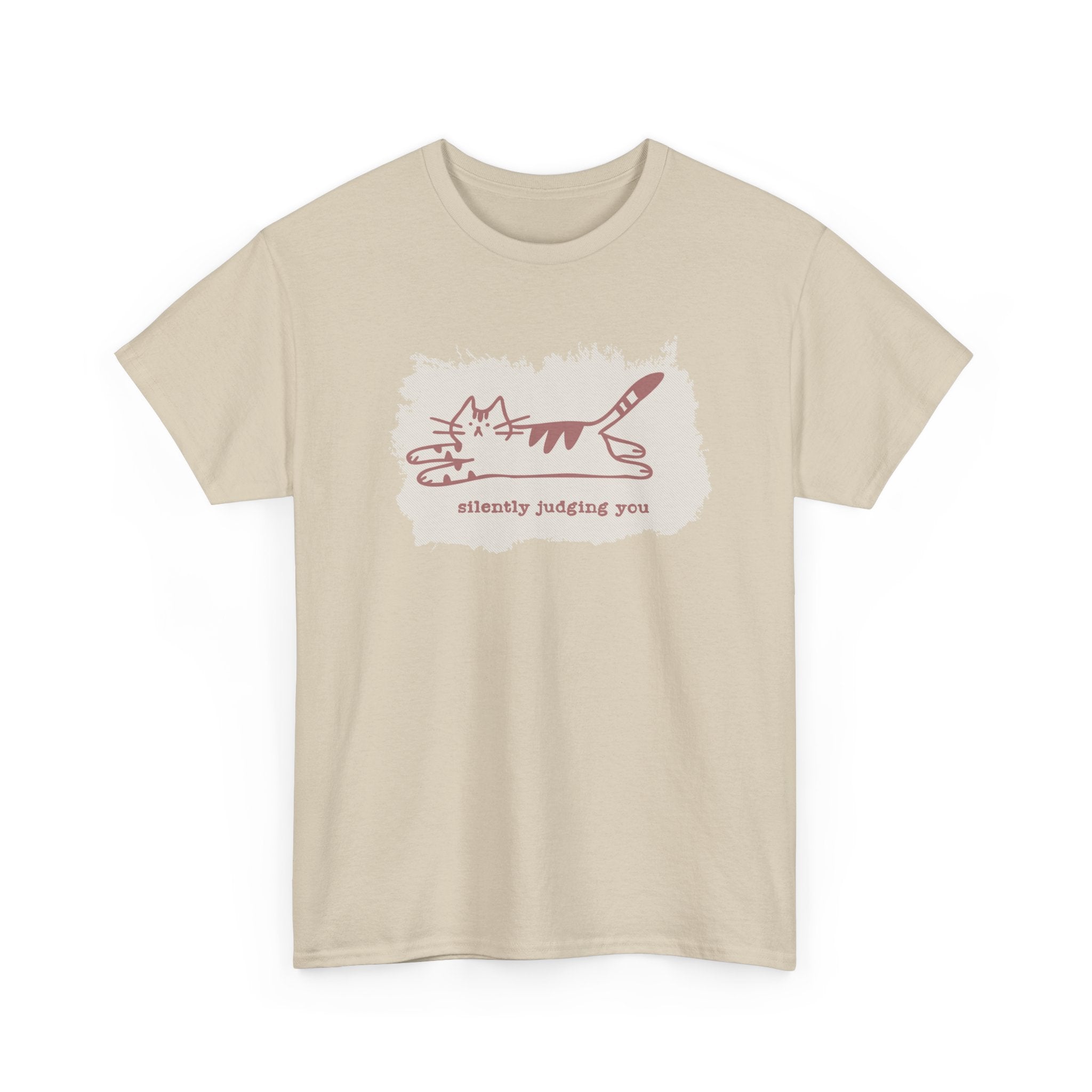 Silently Judging Cat Tee