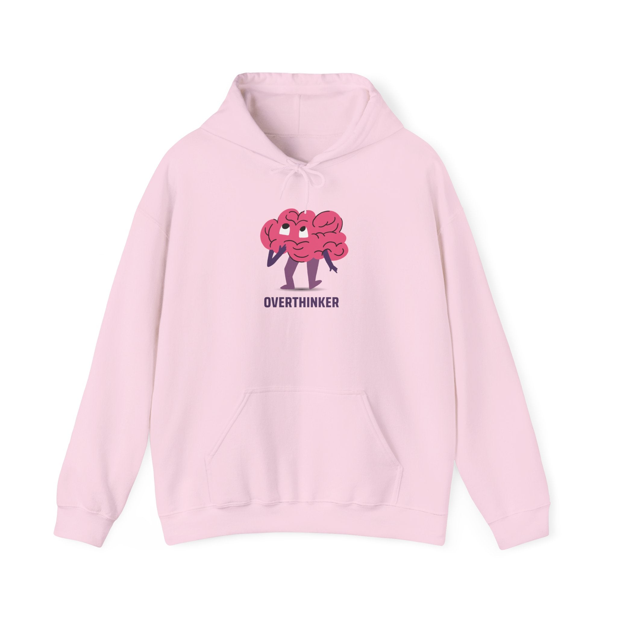 Overthinker Brain Character Hoodie