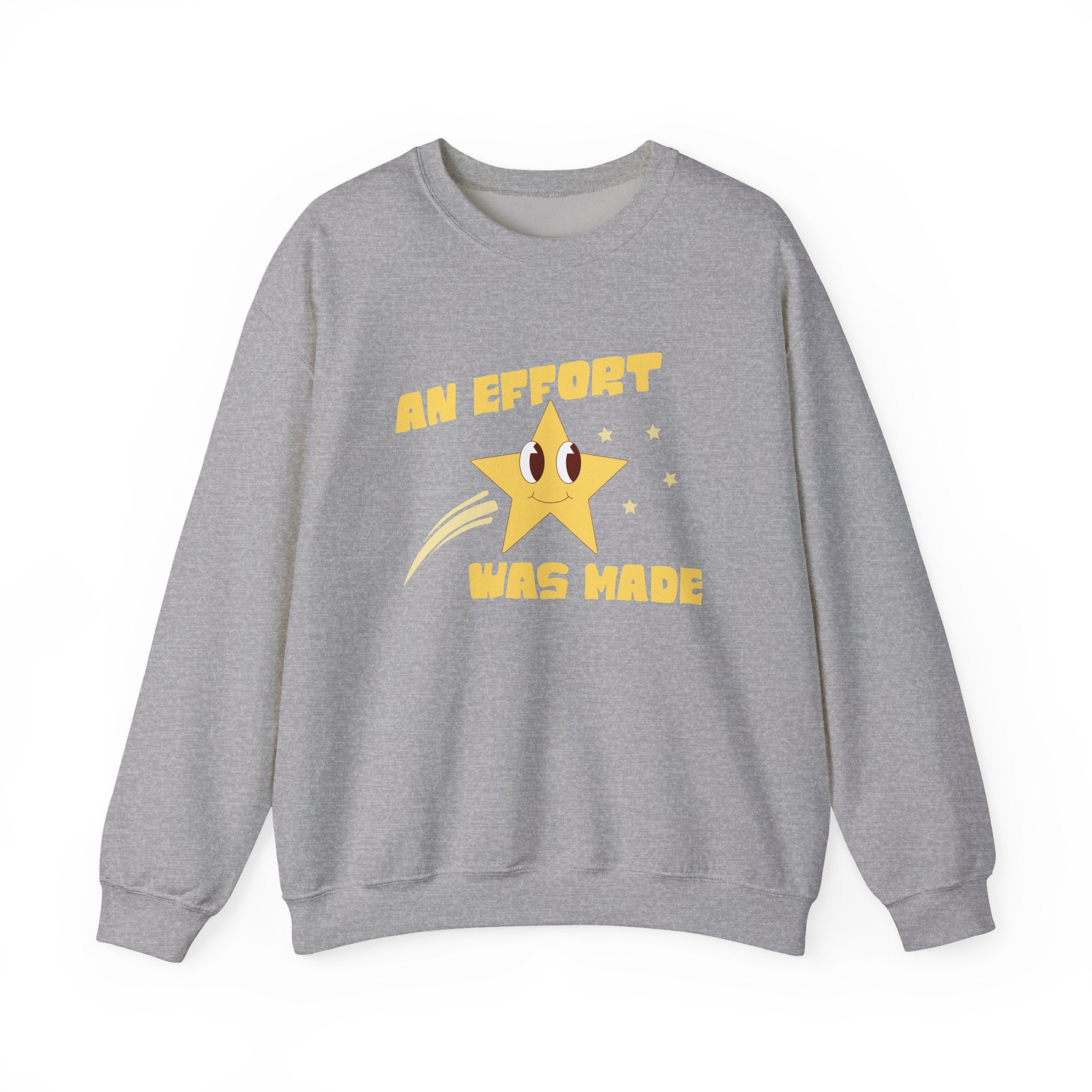 An Effort Was Made Retro Graphic Sweatshirt