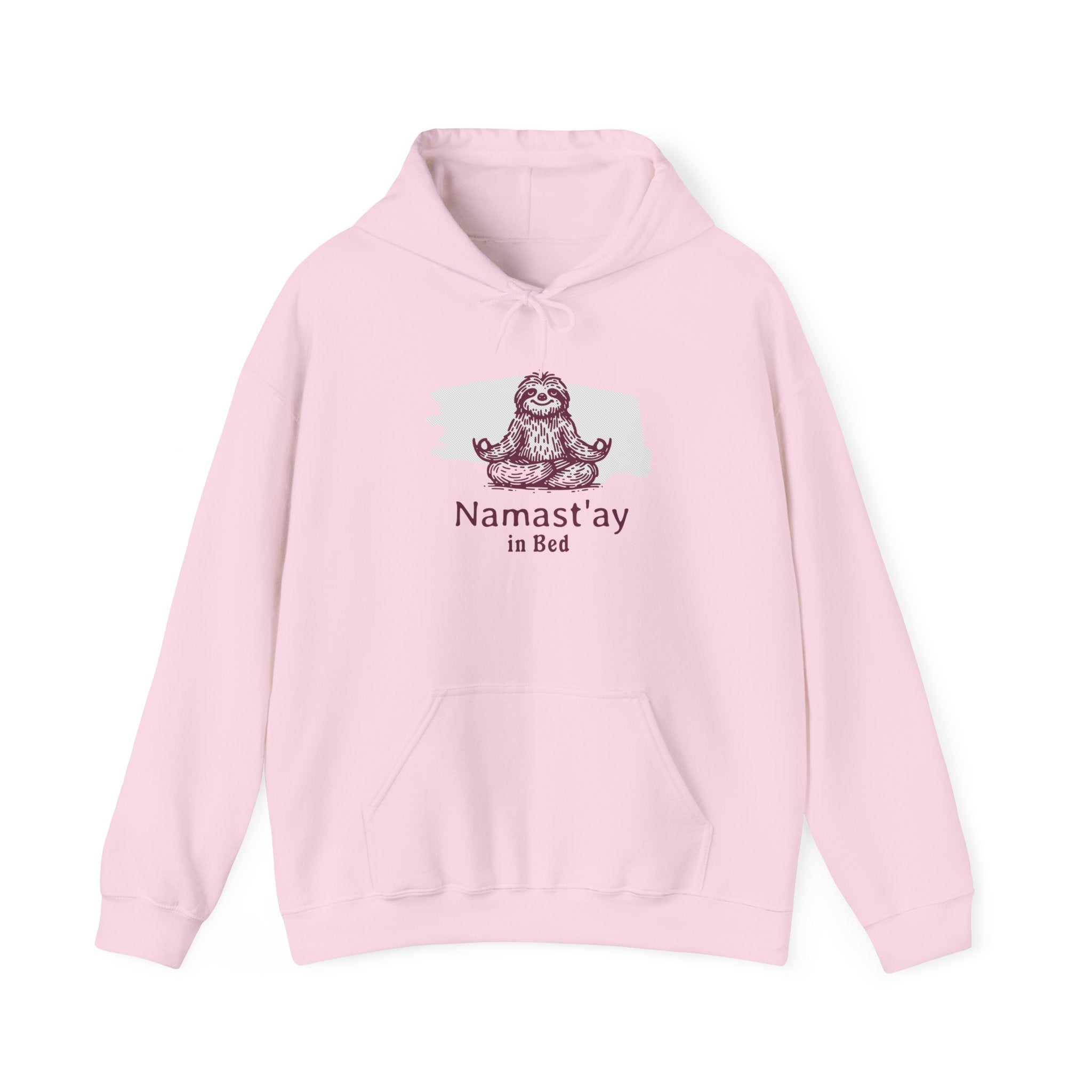 Namast'ay in Bed Sloth Hoodie