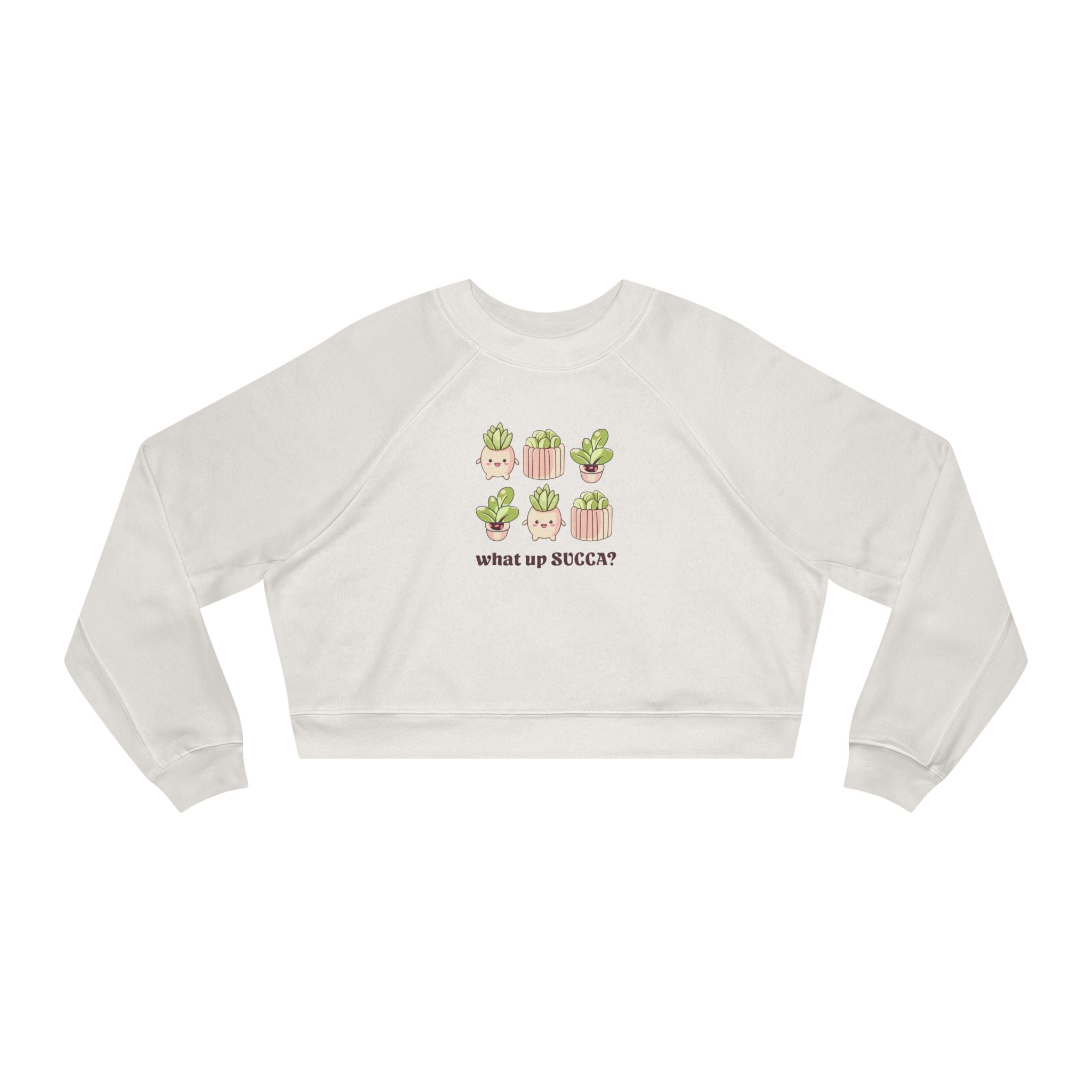 Plant Lover Cropped Sweatshirt