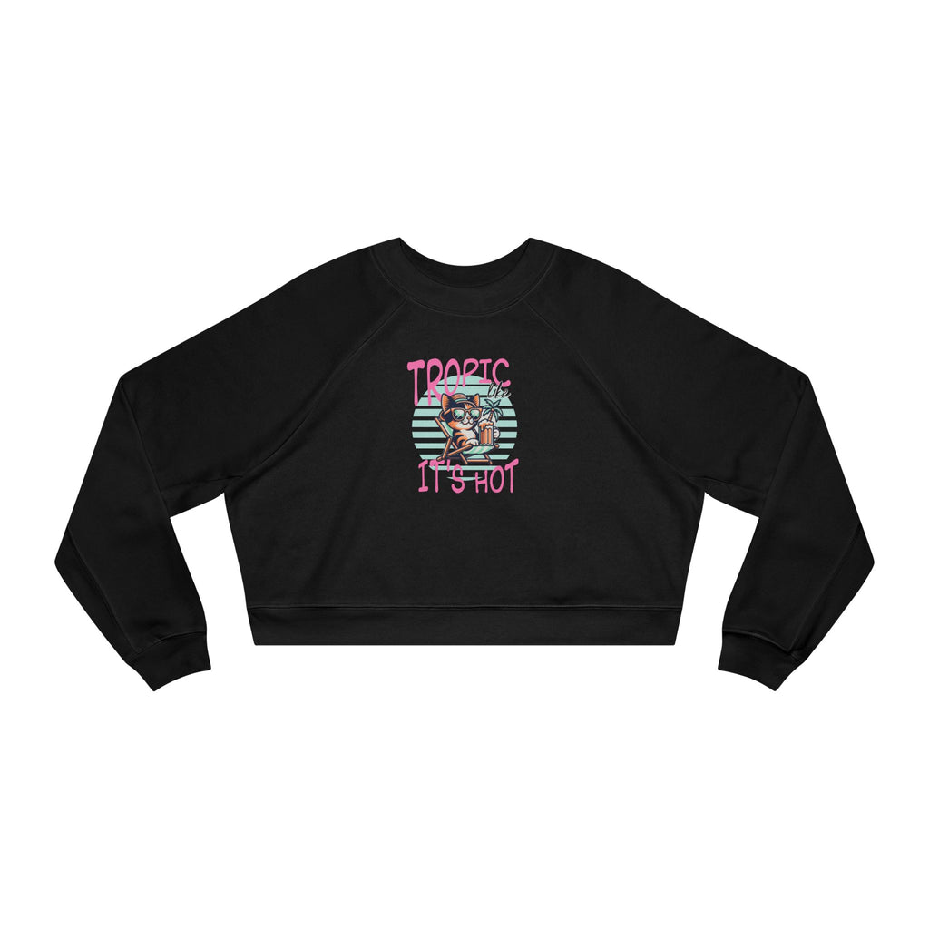 Tropic Like It's Hot Cropped Sweatshirt