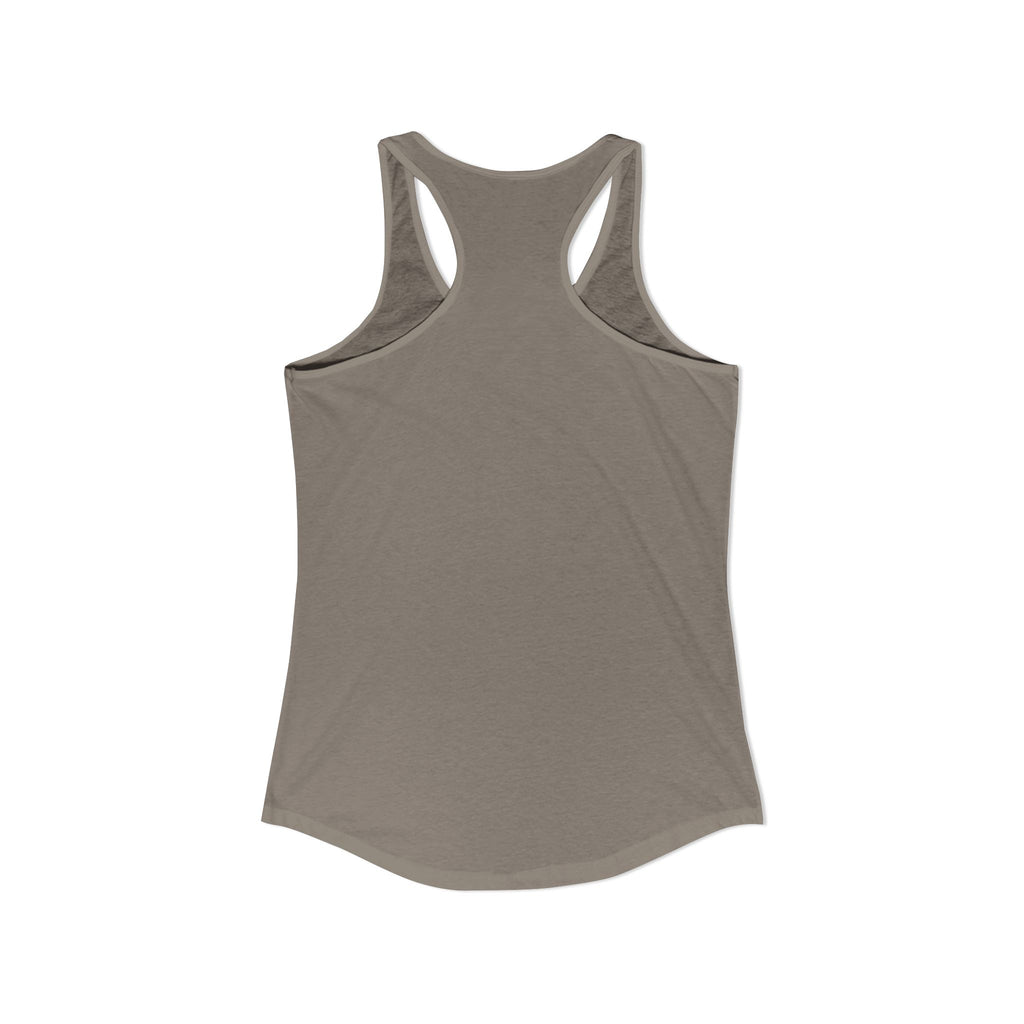 Skiing Avocado Graphic Tank Top