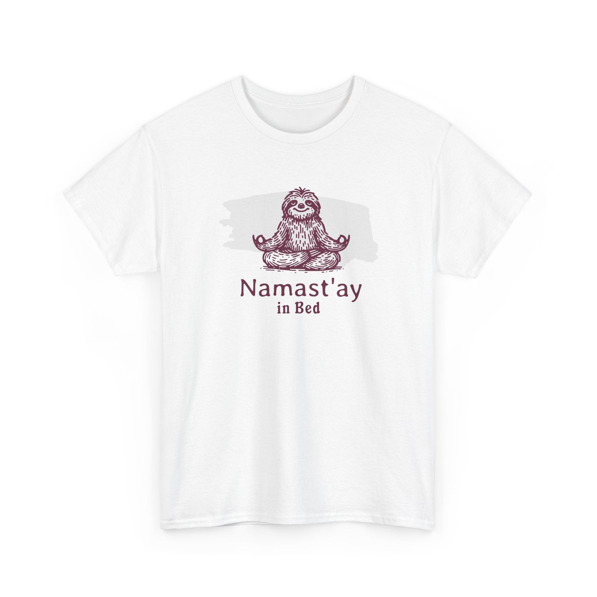 Namast'ay in Bed Sloth Tee