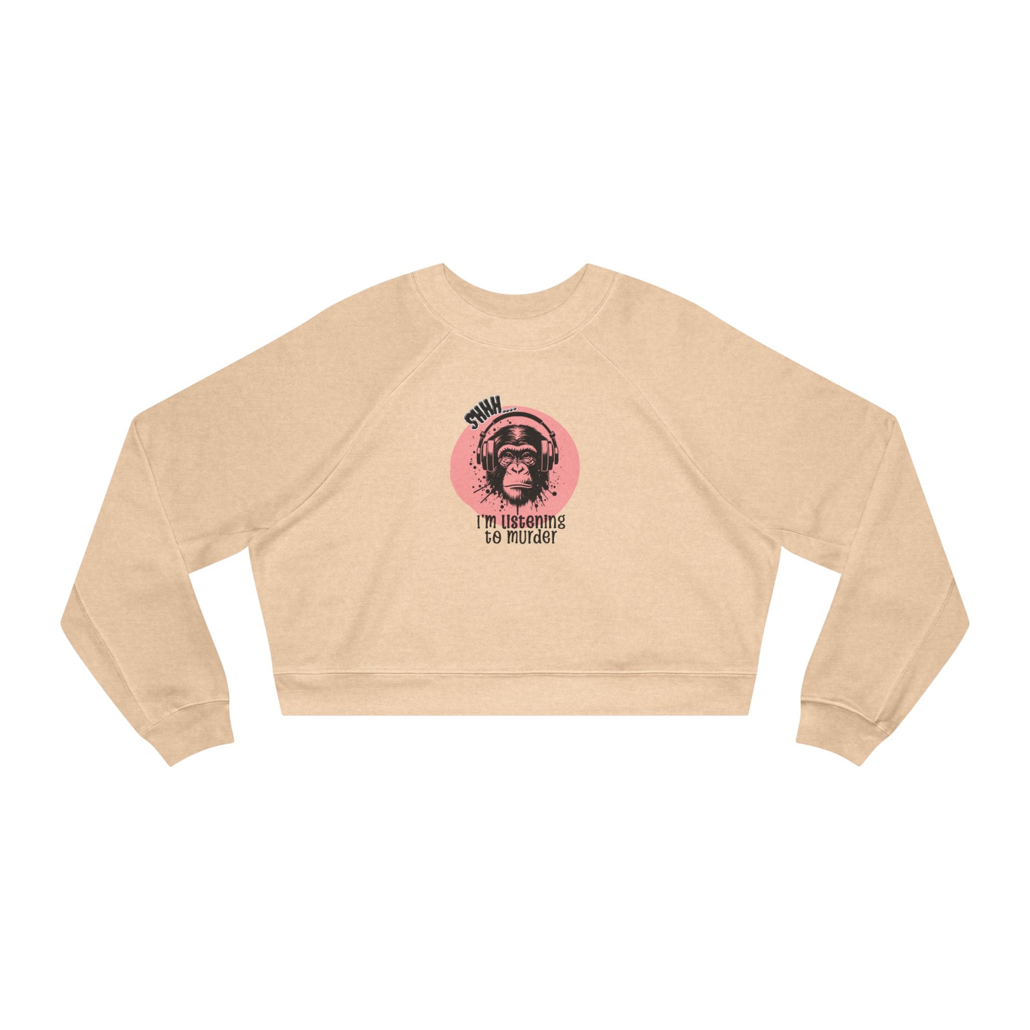 Murder Podcast Cropped Sweatshirt
