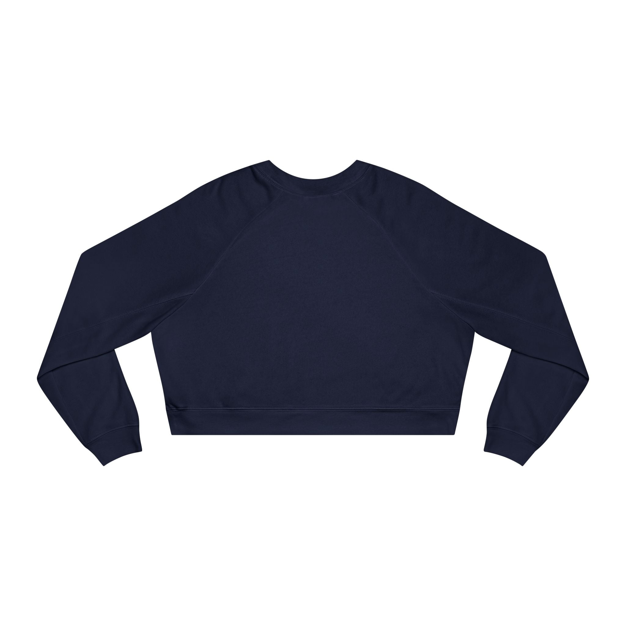 Beachin' Cat Graphic Cropped Sweatshirt