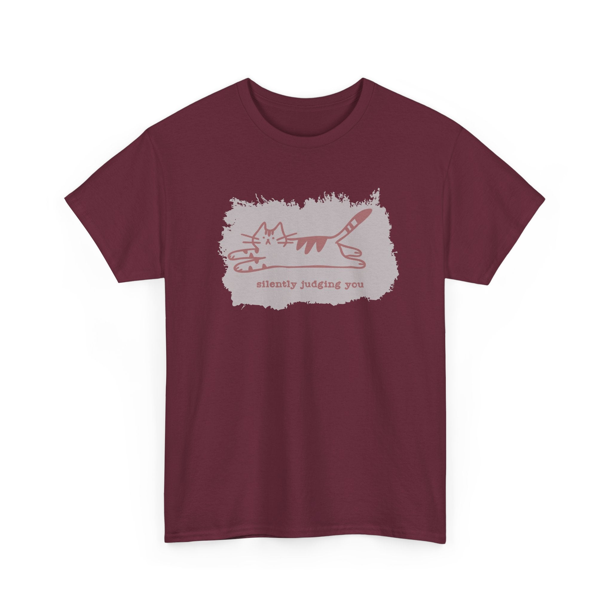 Silently Judging Cat Tee