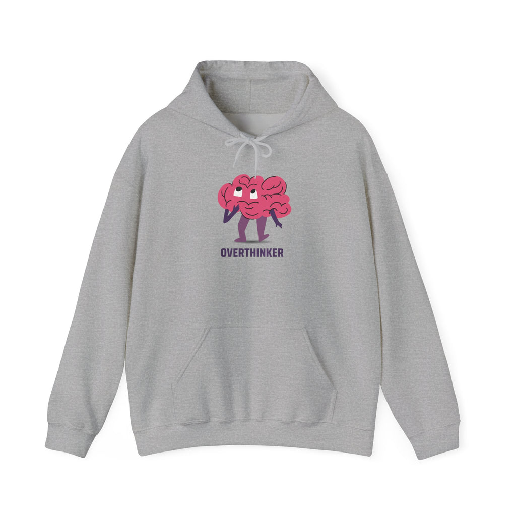 Overthinker Brain Character Hoodie