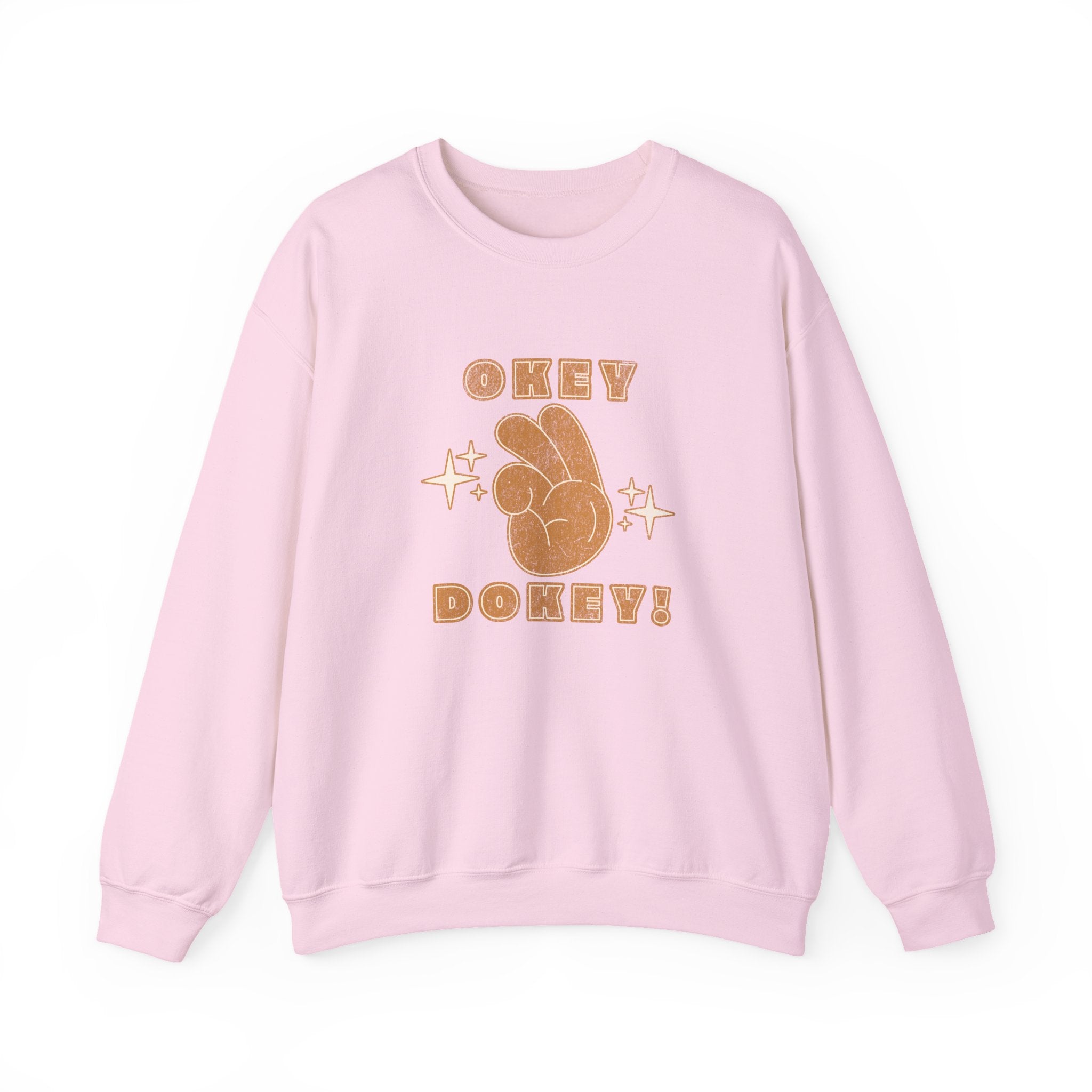Okey Dokey Peace Sign Retro Sweatshirt