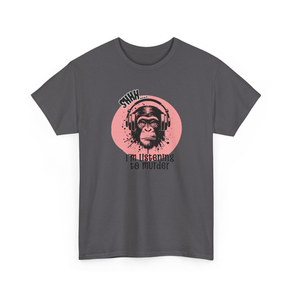 Monkey True Crime Podcast tee