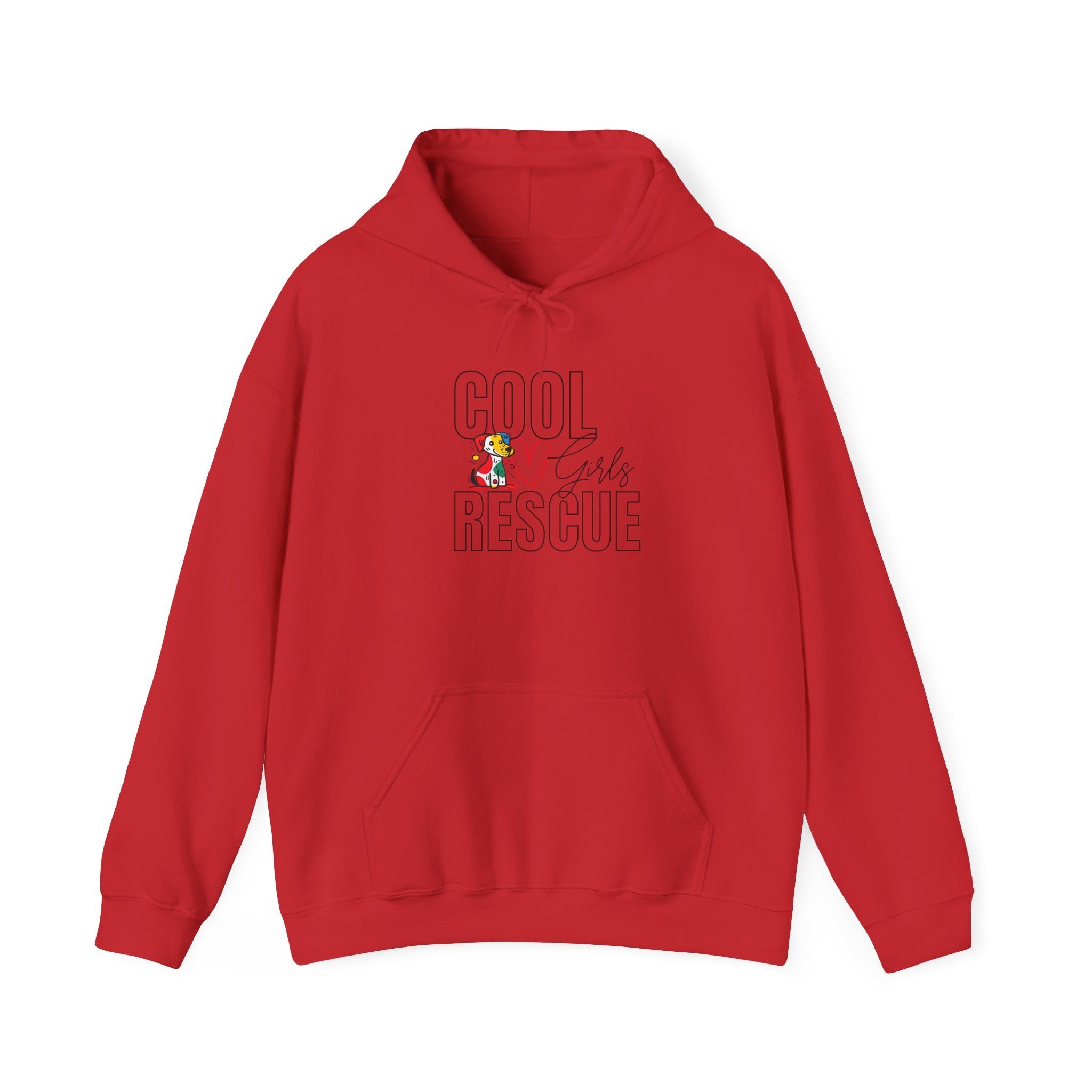 Cool Girls Rescue Retro Hoodie