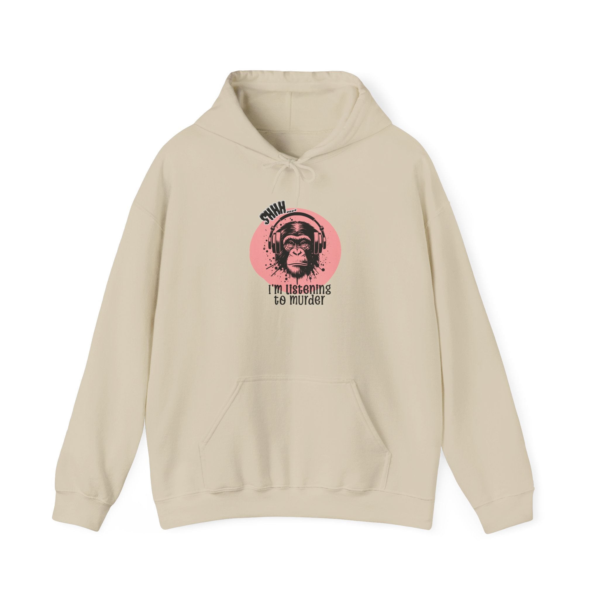 Vintage Monkey True Crime Podcast Hoodie
