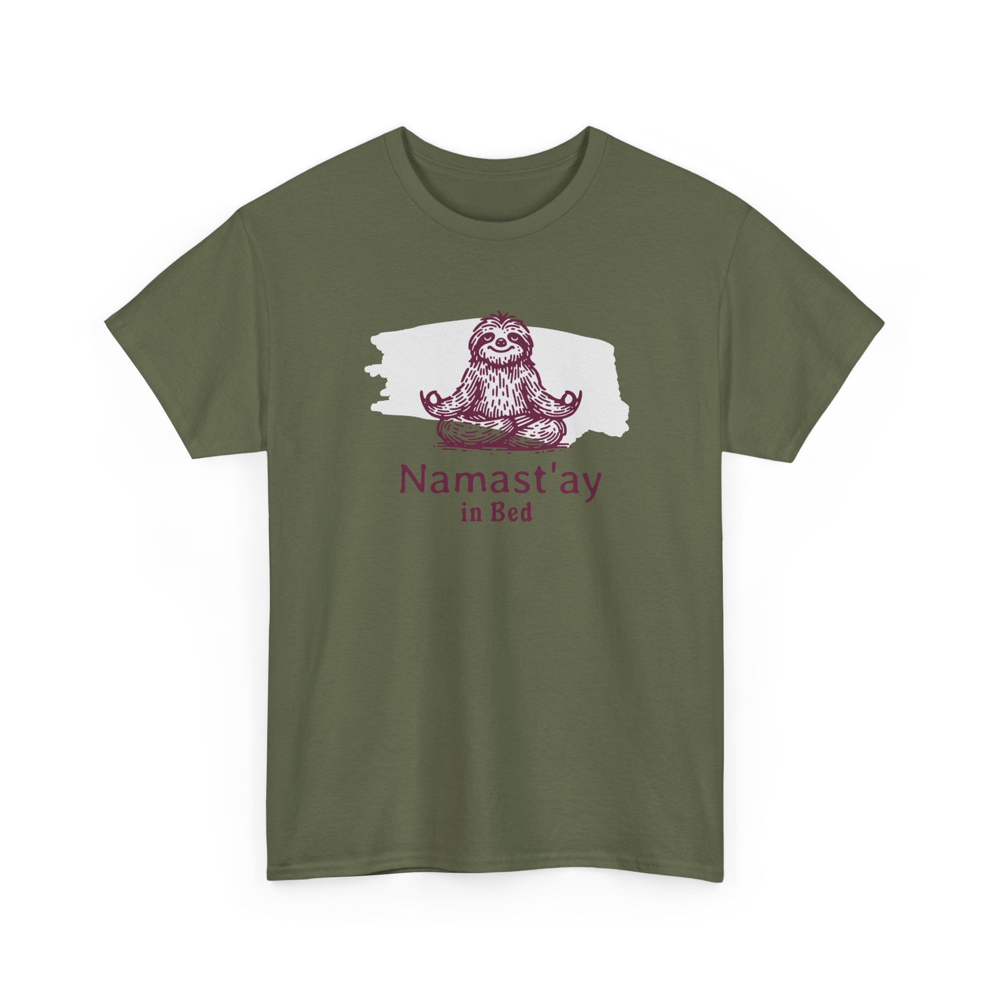 Namast'ay in Bed Sloth Tee