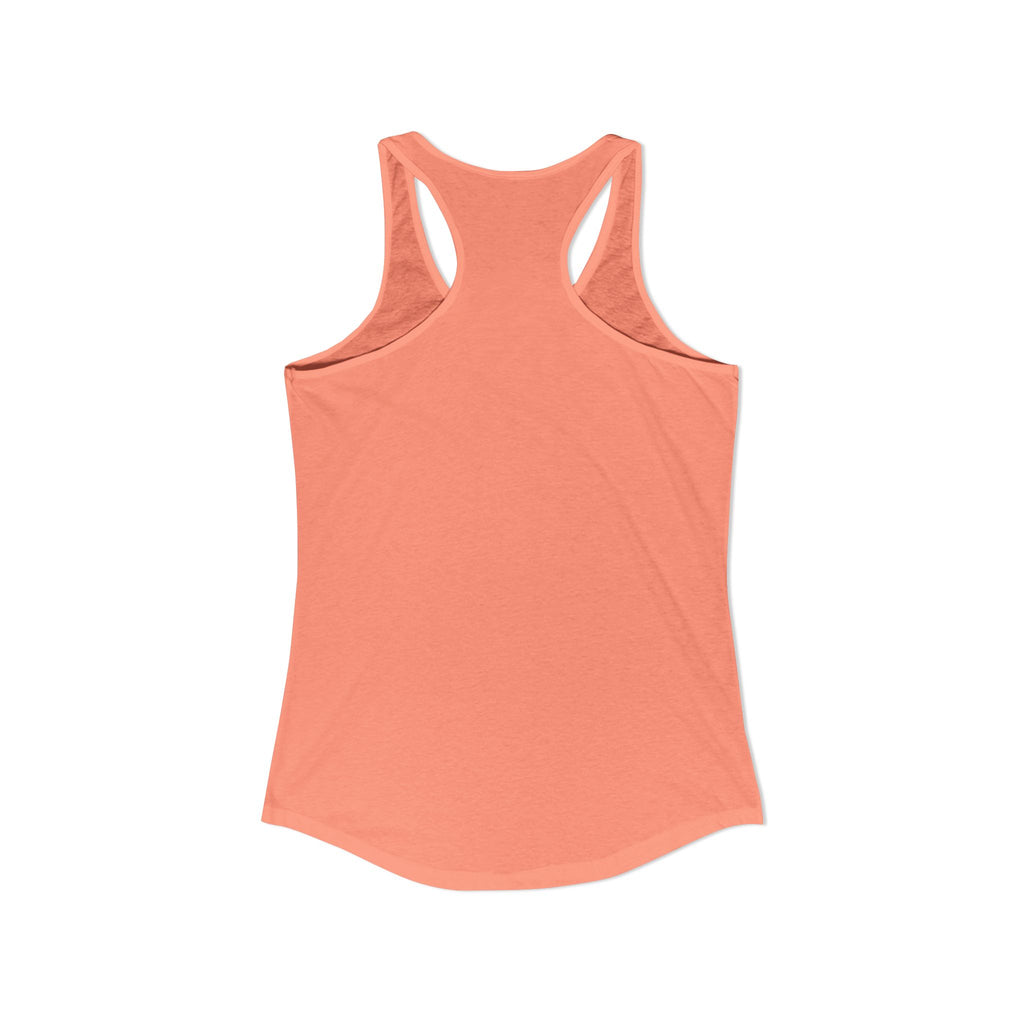 Skiing Avocado Graphic Tank Top