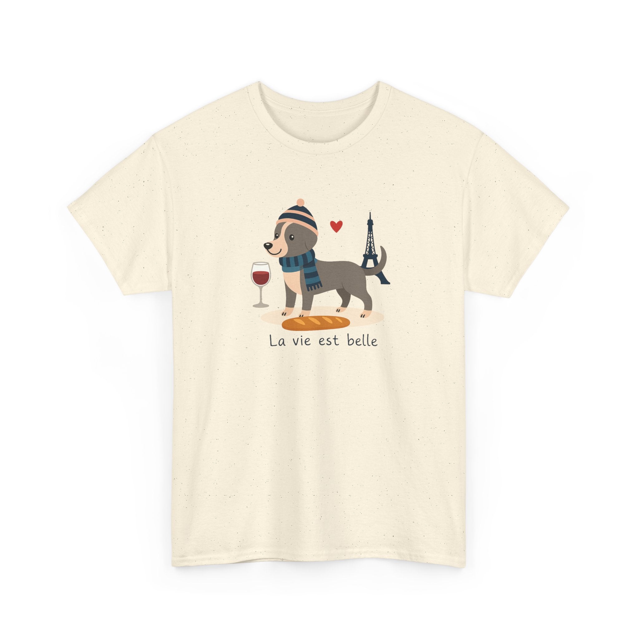 Dachshund Paris Graphic Tee