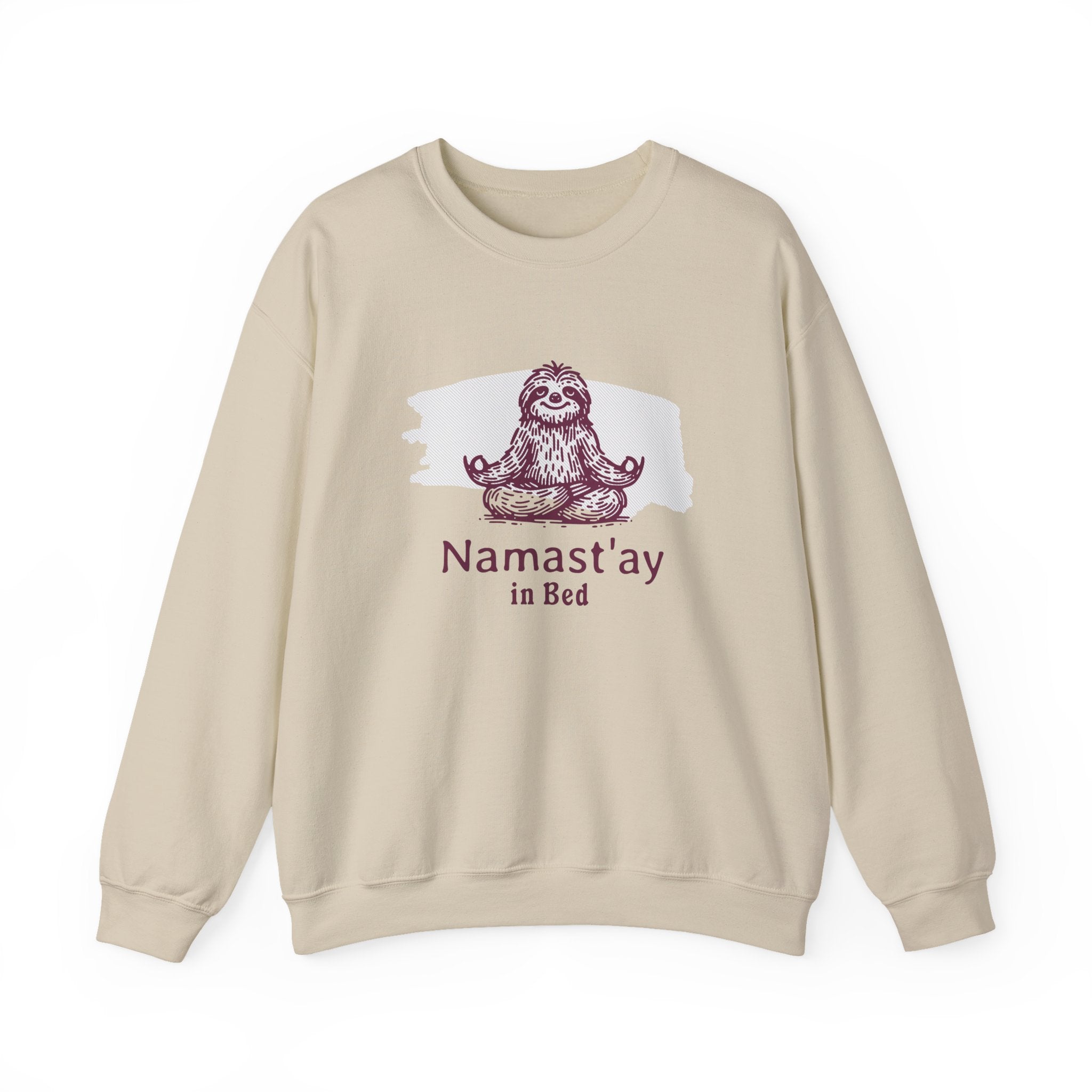 Namast'ay in Bed Sloth Sweatshirt