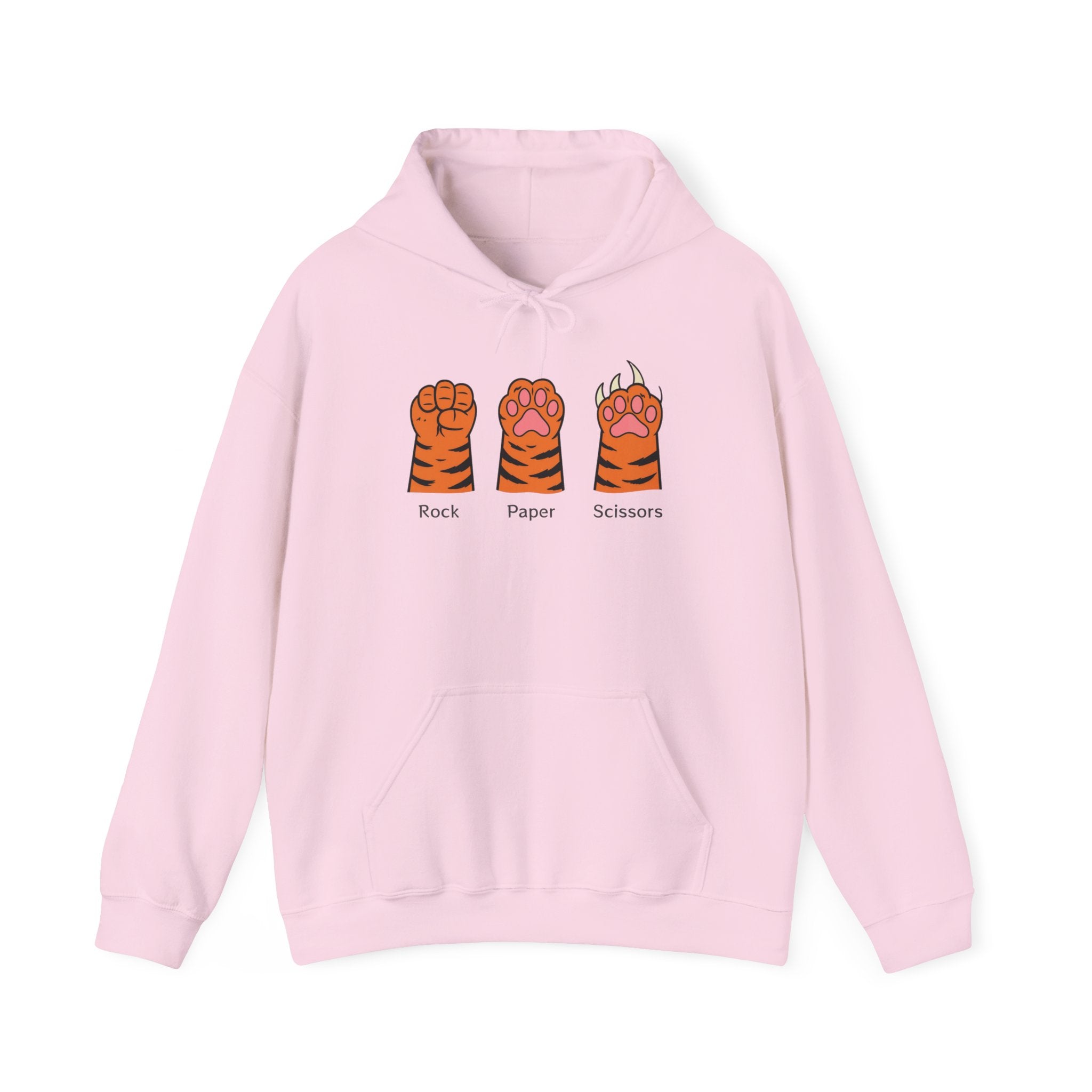 Tiger Paw Rock Paper Scissors Hoodie