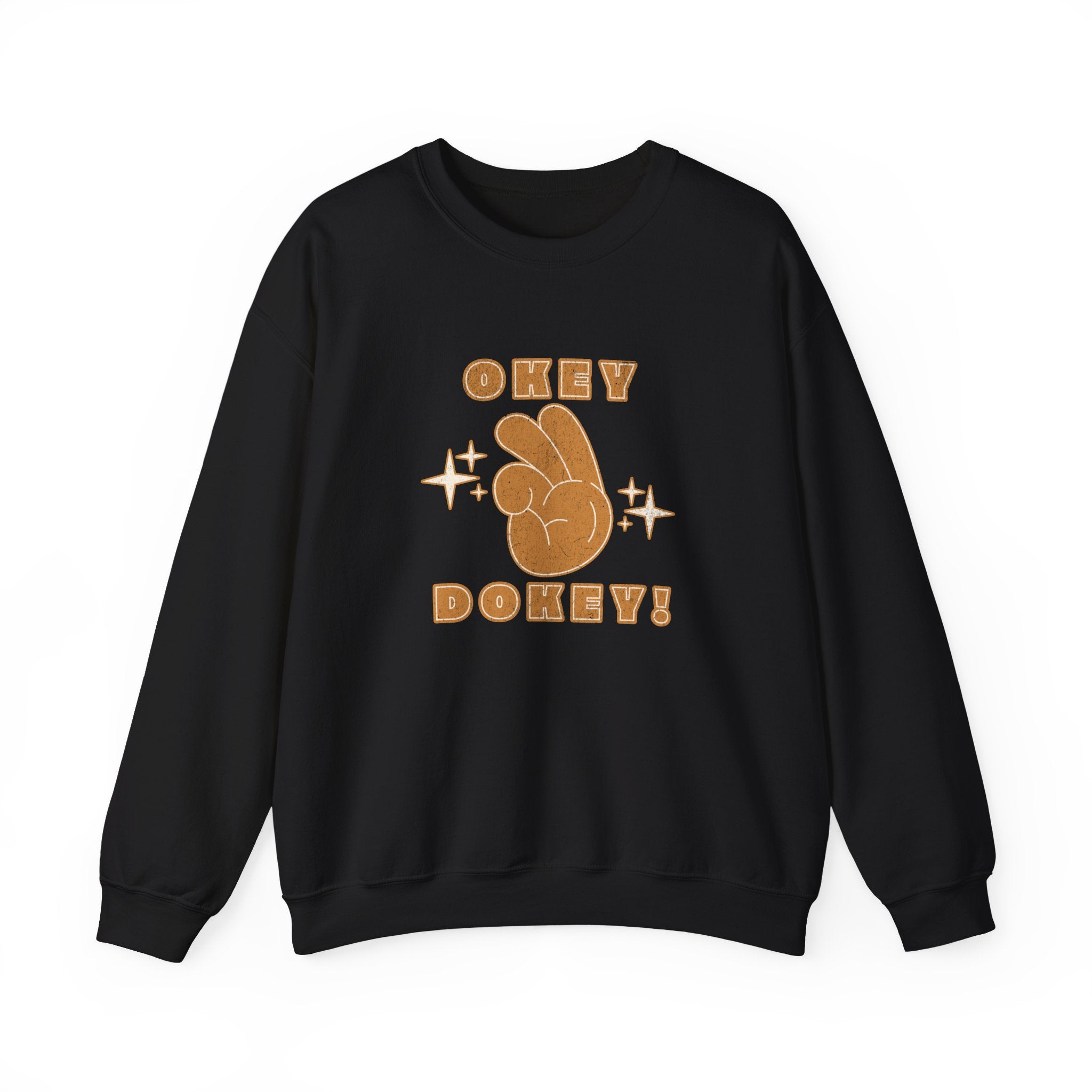 Okey Dokey Peace Sign Retro Sweatshirt