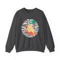 Beachin' Cat Graphic Sweatshirt