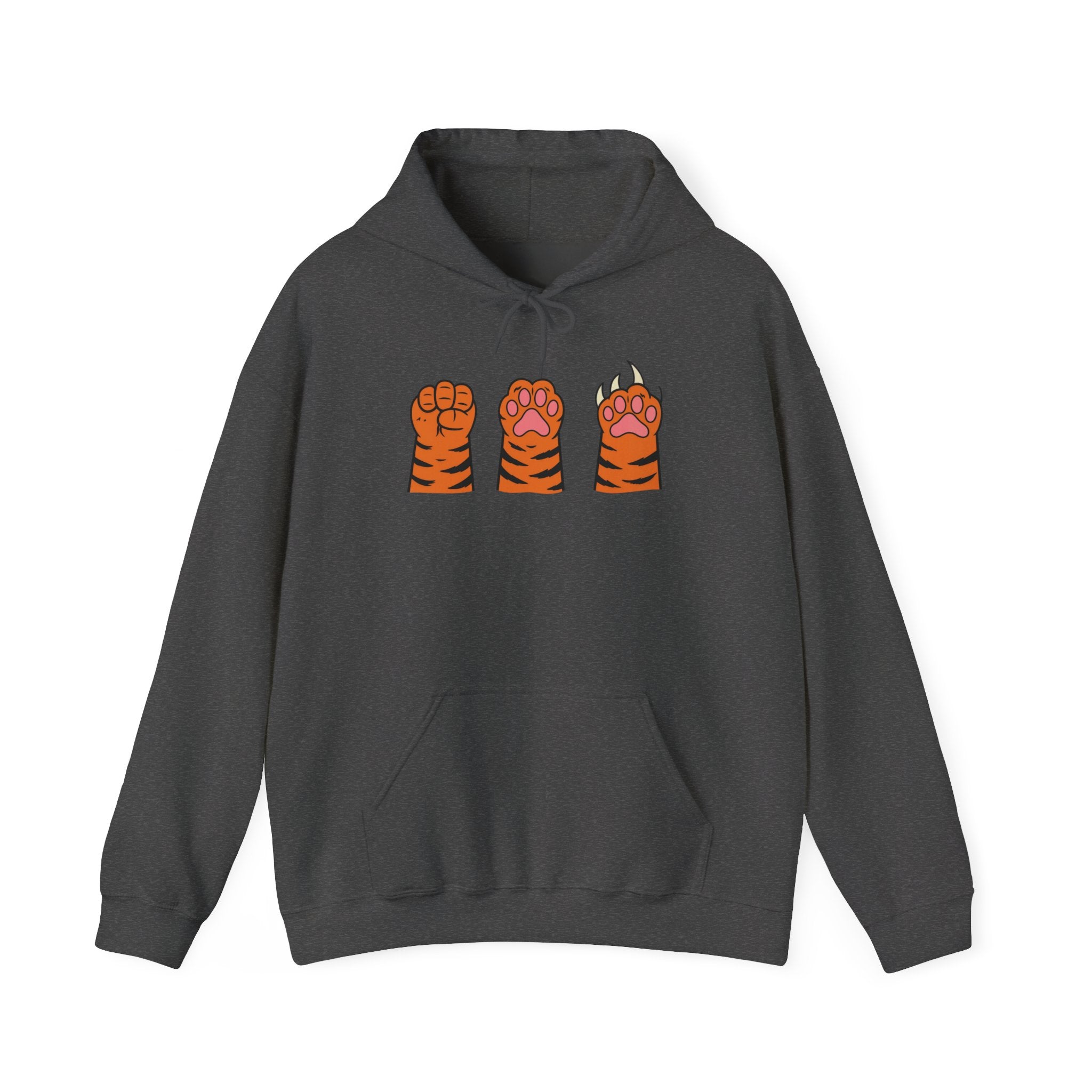 Tiger Paw Rock Paper Scissors Hoodie