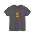 Meditating Cat Let That Shit Go Tee