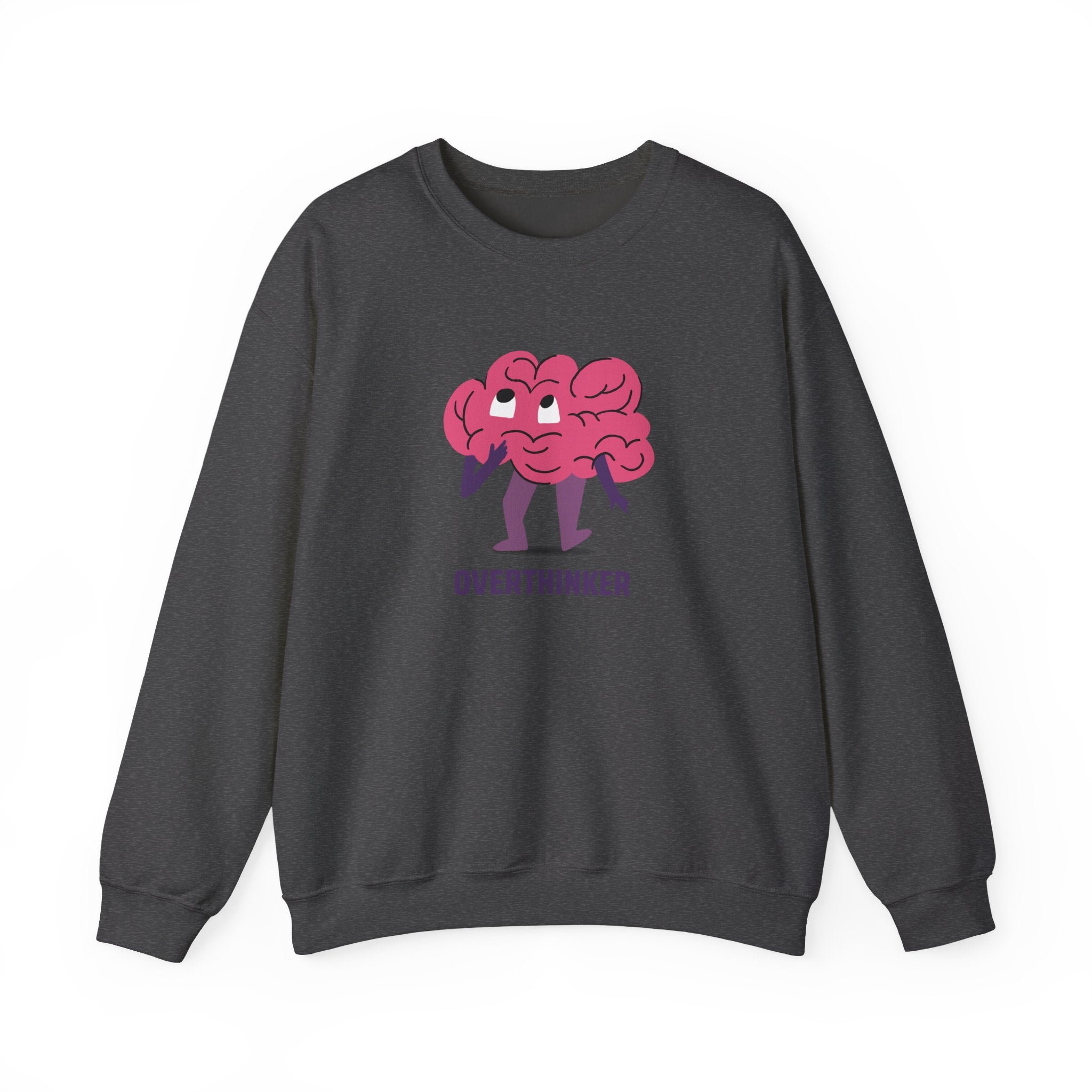 Overthinker Brain Illustration Sweatshirt