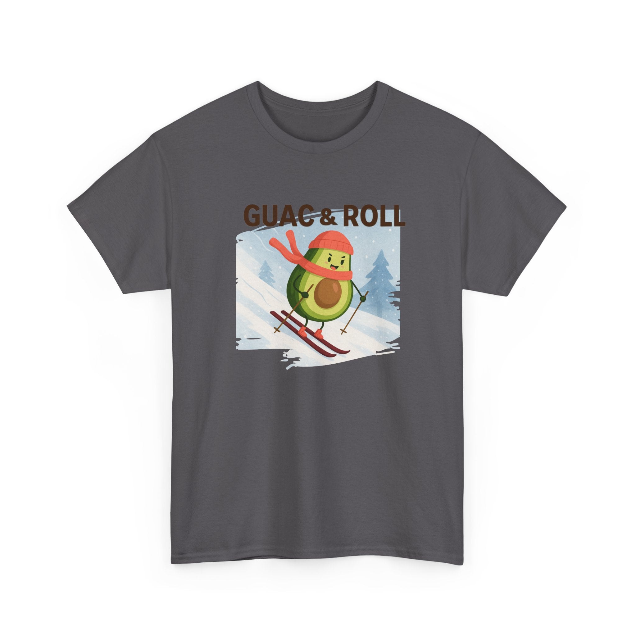 Guac & Roll Avocado Skiing Tee