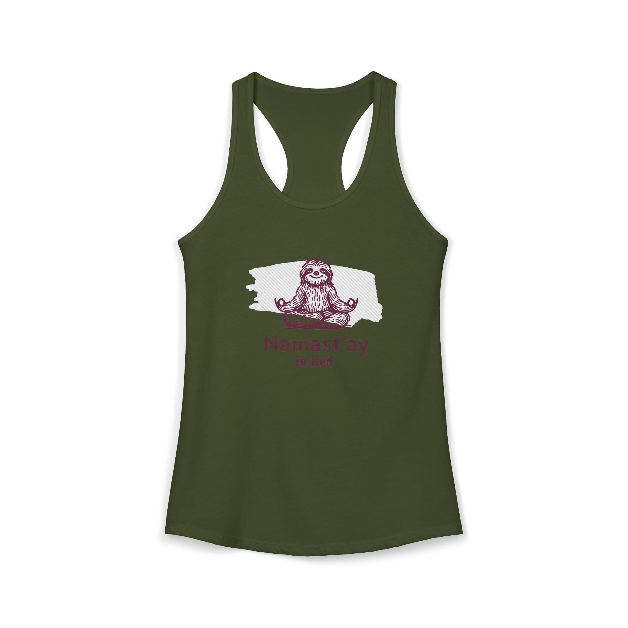Namast'ay in Bed Tank Top