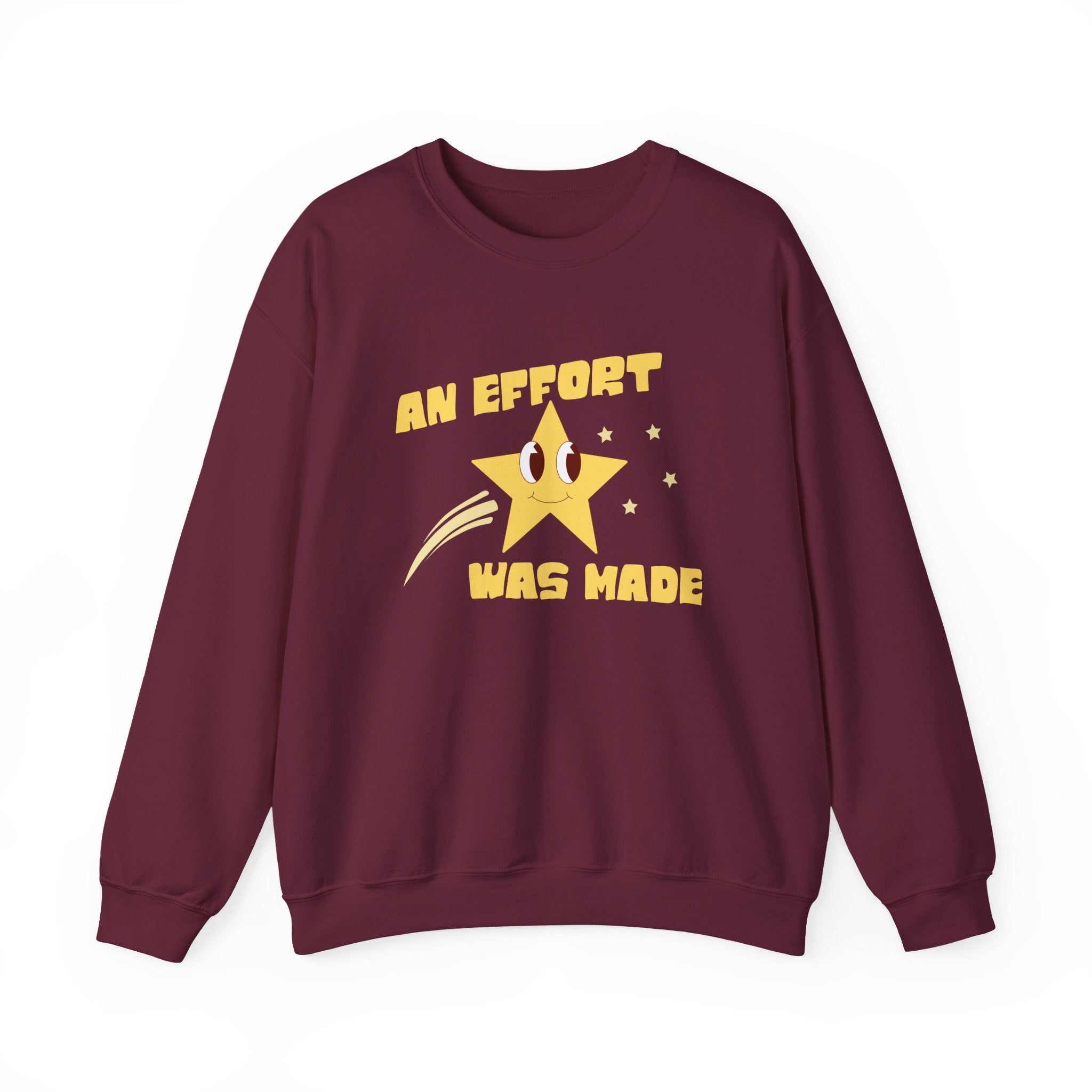 An Effort Was Made Retro Graphic Sweatshirt