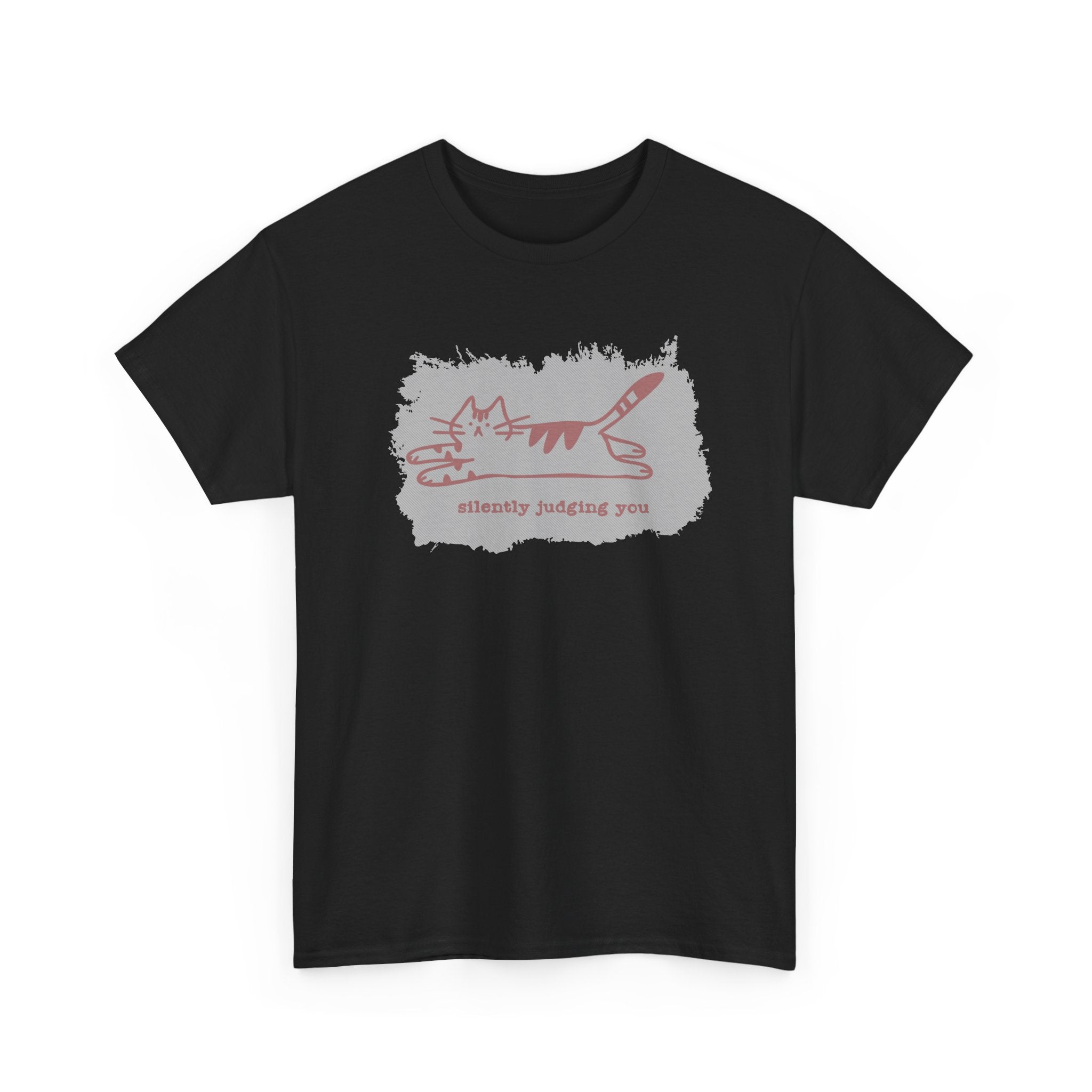 Silently Judging Cat Tee
