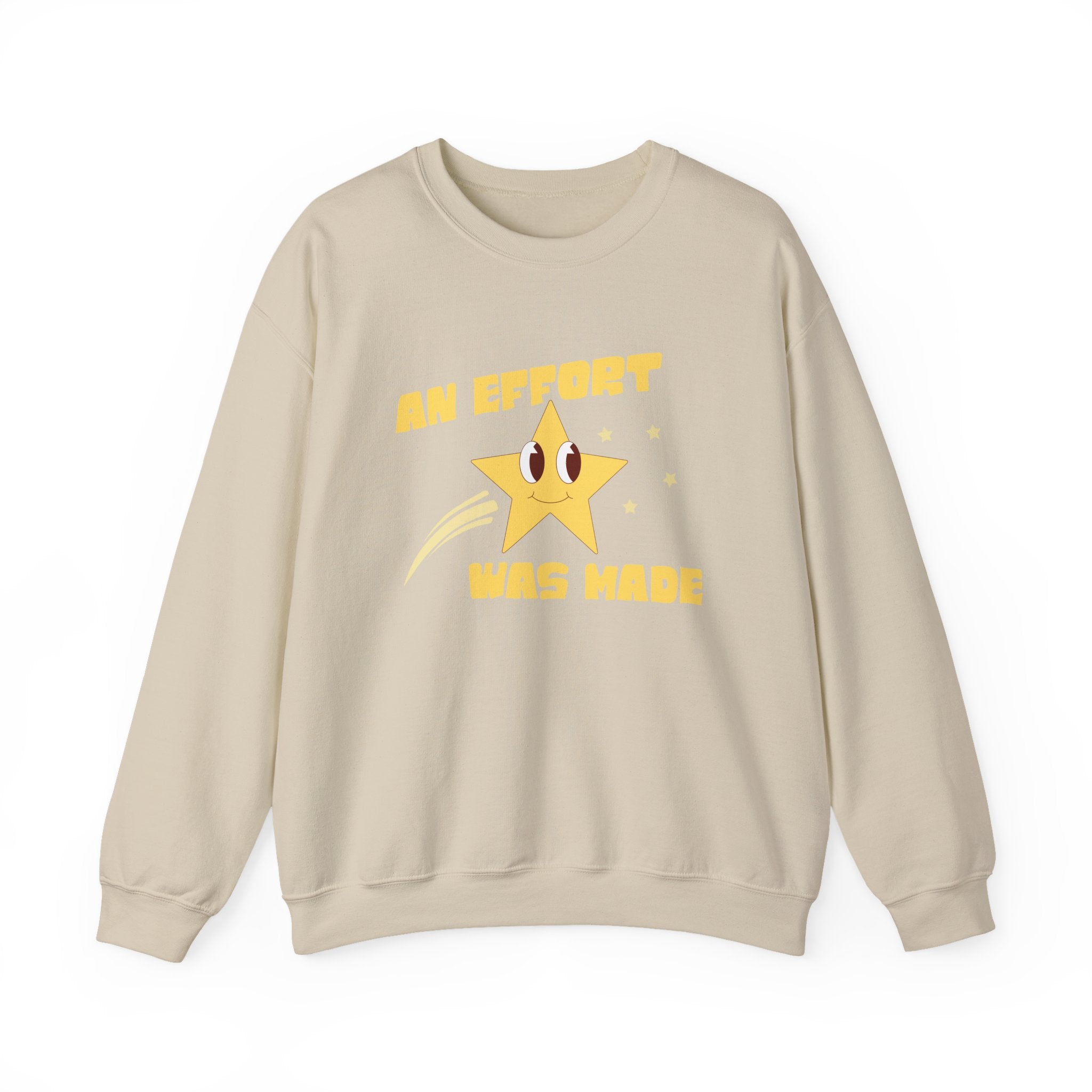 An Effort Was Made Retro Graphic Sweatshirt