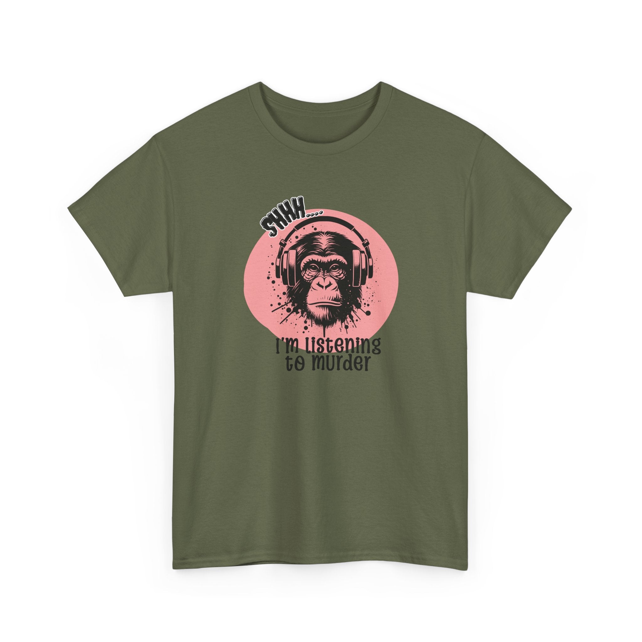 Monkey True Crime Podcast tee