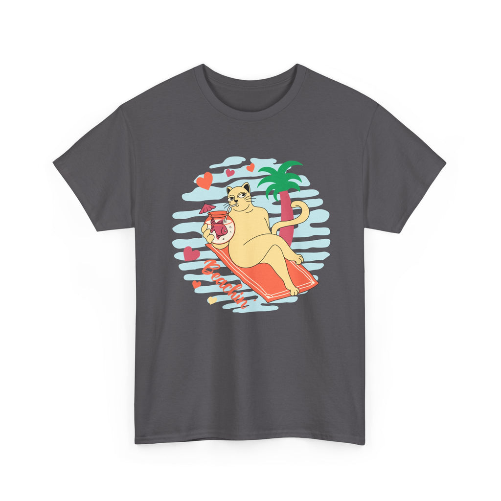 Beachin' Cat Graphic Tee
