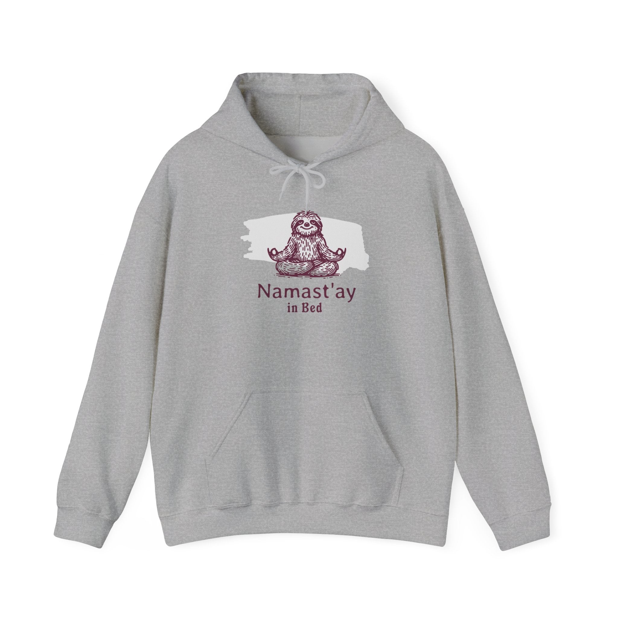 Namast'ay in Bed Sloth Hoodie