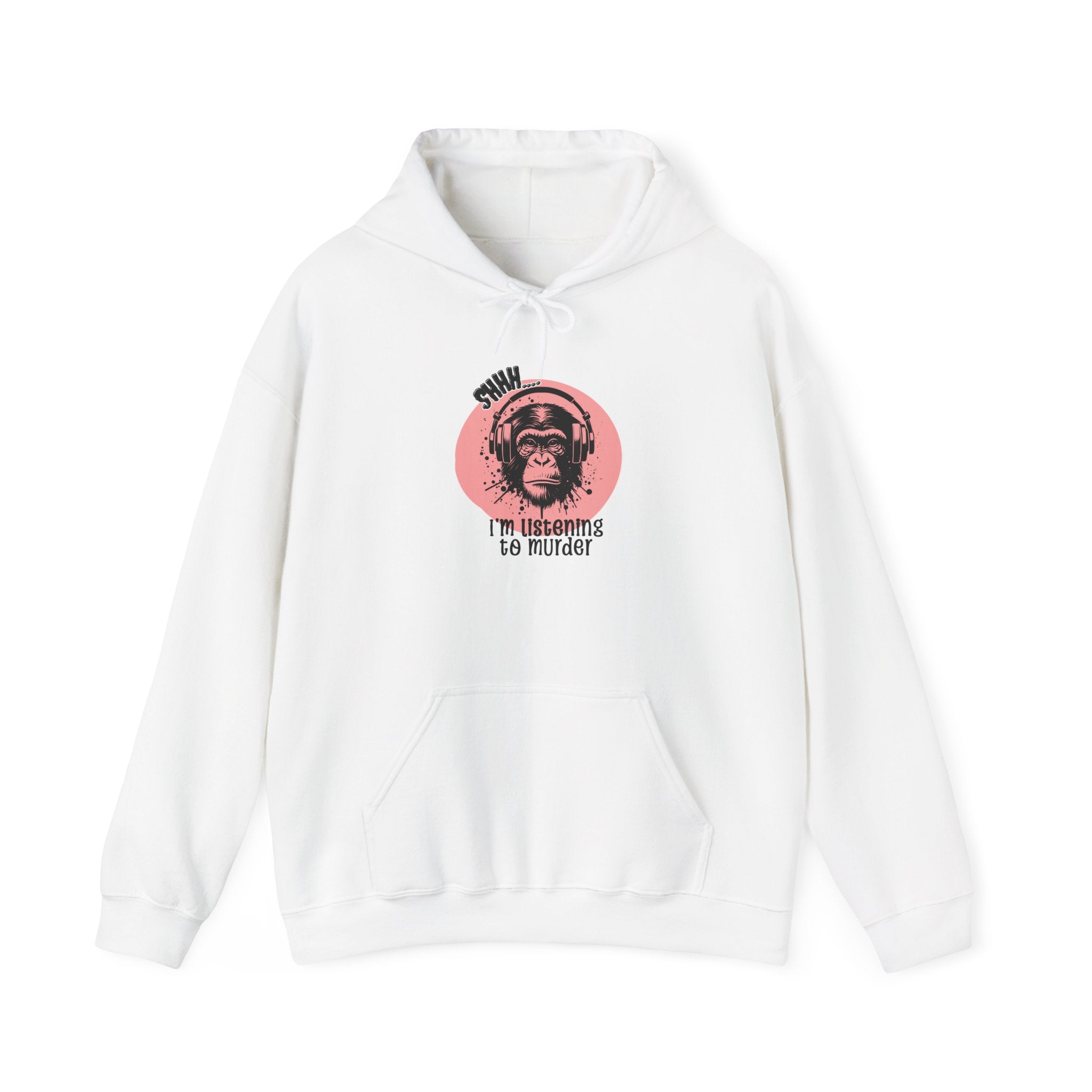 Vintage Monkey True Crime Podcast Hoodie