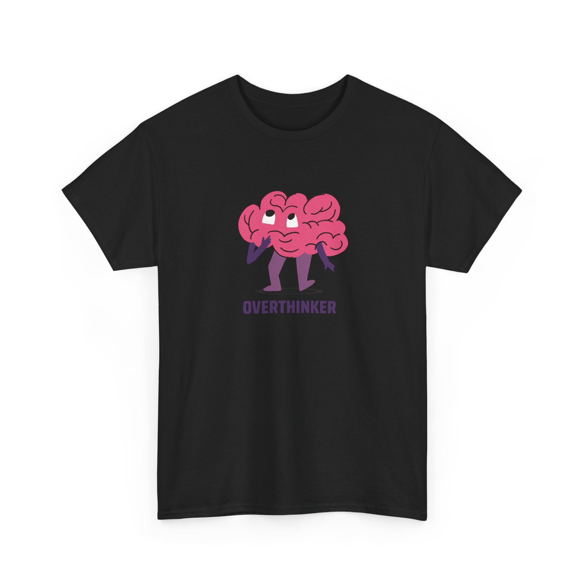 Overthinker Brain Cartoon Tee
