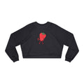 Strawberry Character Cropped Sweatshirt