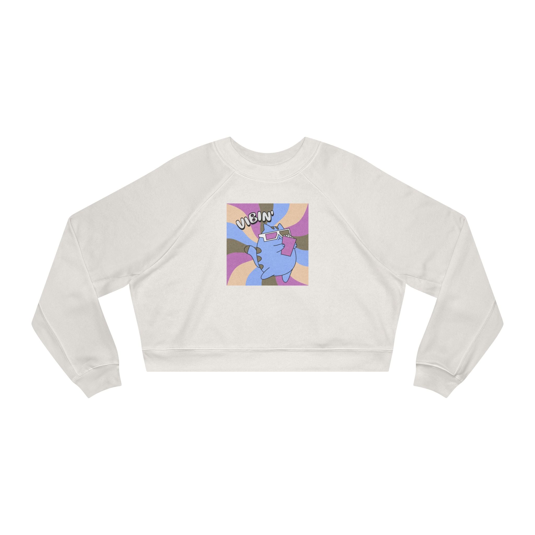 Retro Vibin' Cropped Sweatshirt