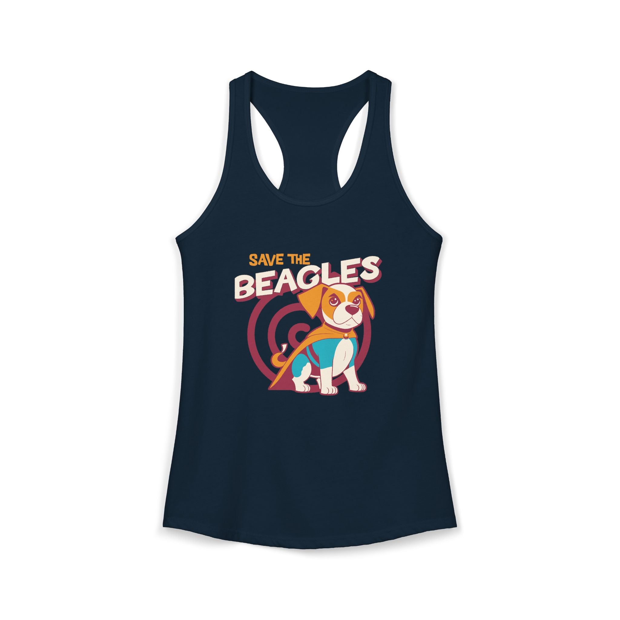 Save the Beagles Women’s Racerback Tank Top