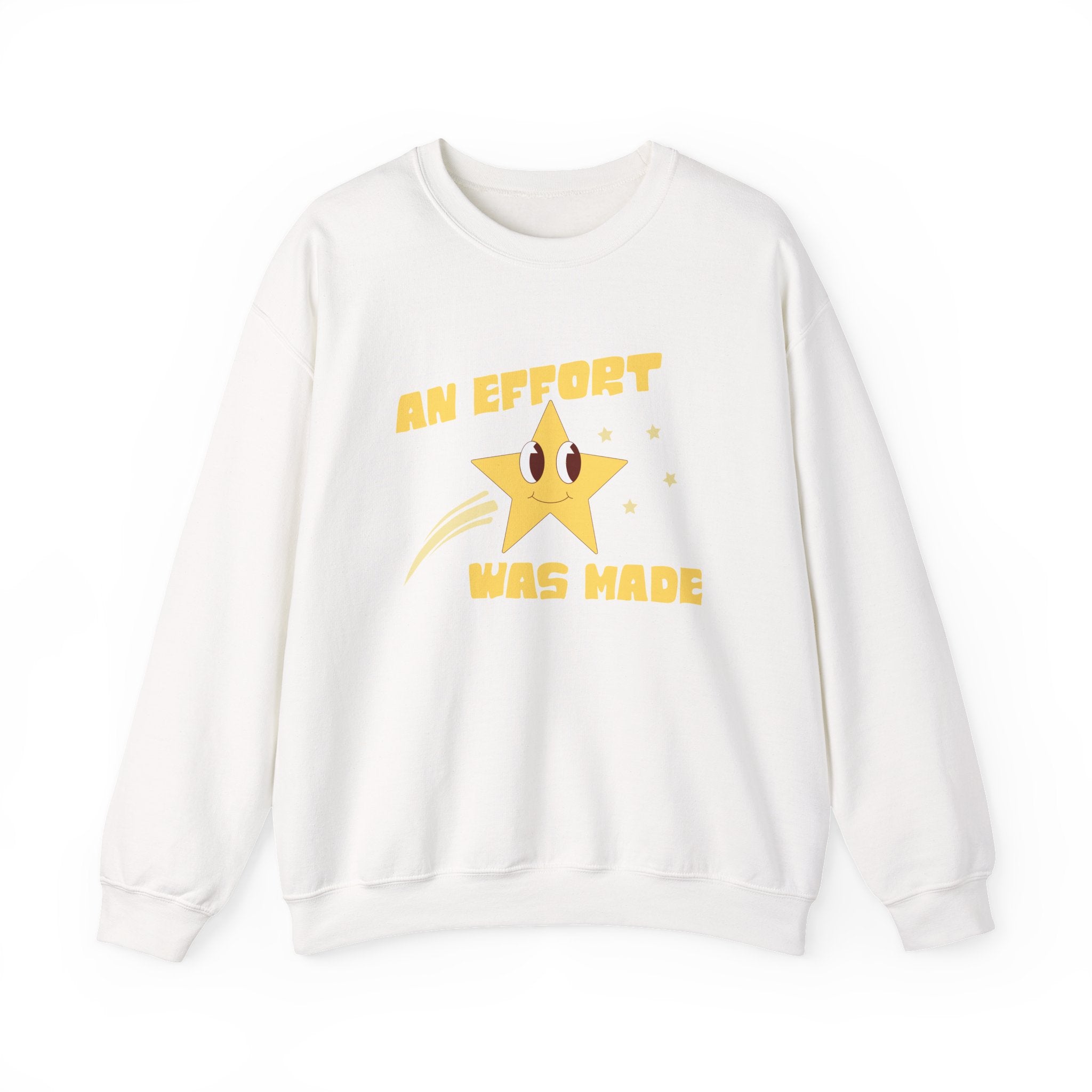 An Effort Was Made Retro Graphic Sweatshirt