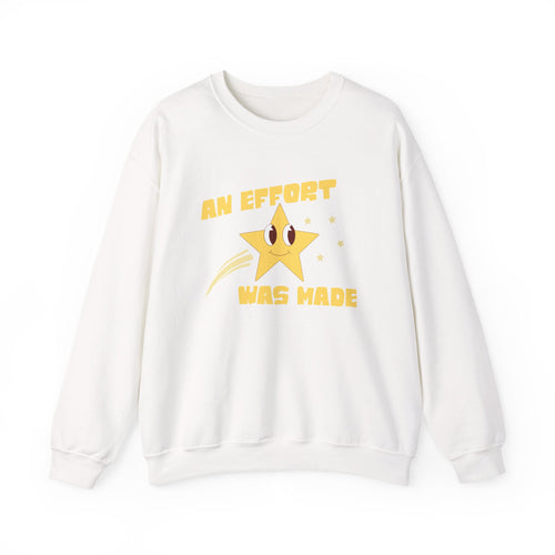 An Effort Was Made Retro Graphic Sweatshirt