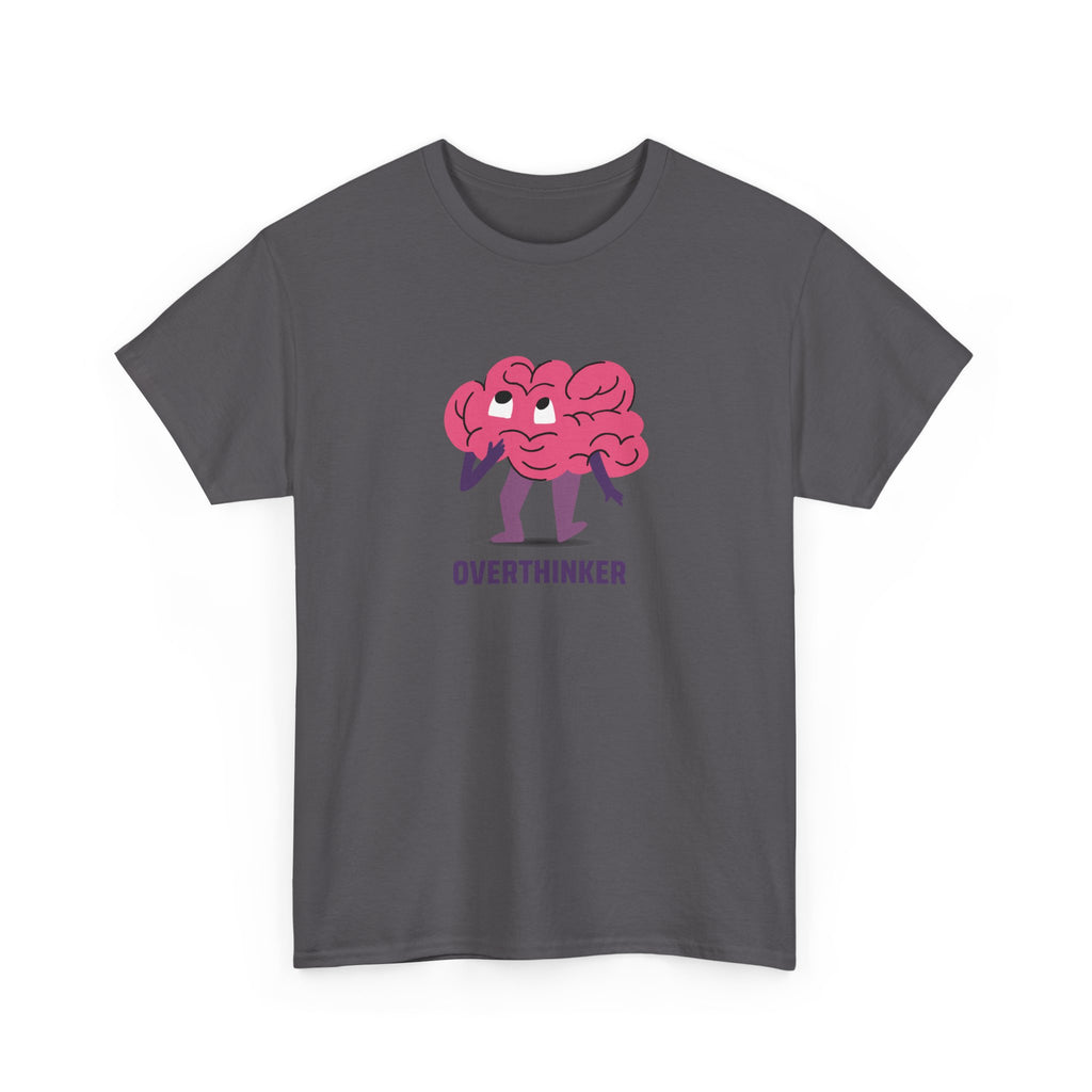 Overthinker Brain Cartoon Tee