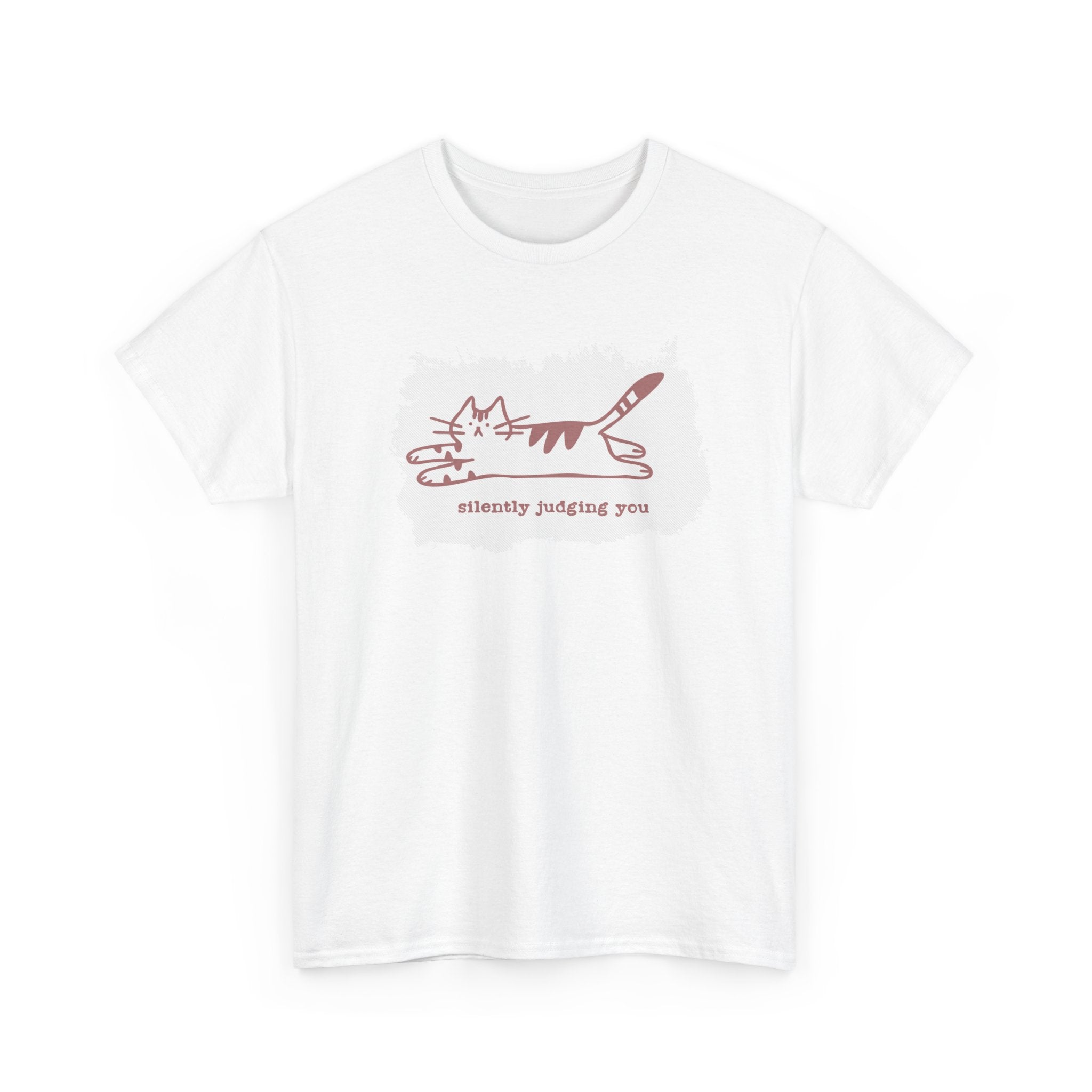 Silently Judging Cat Tee