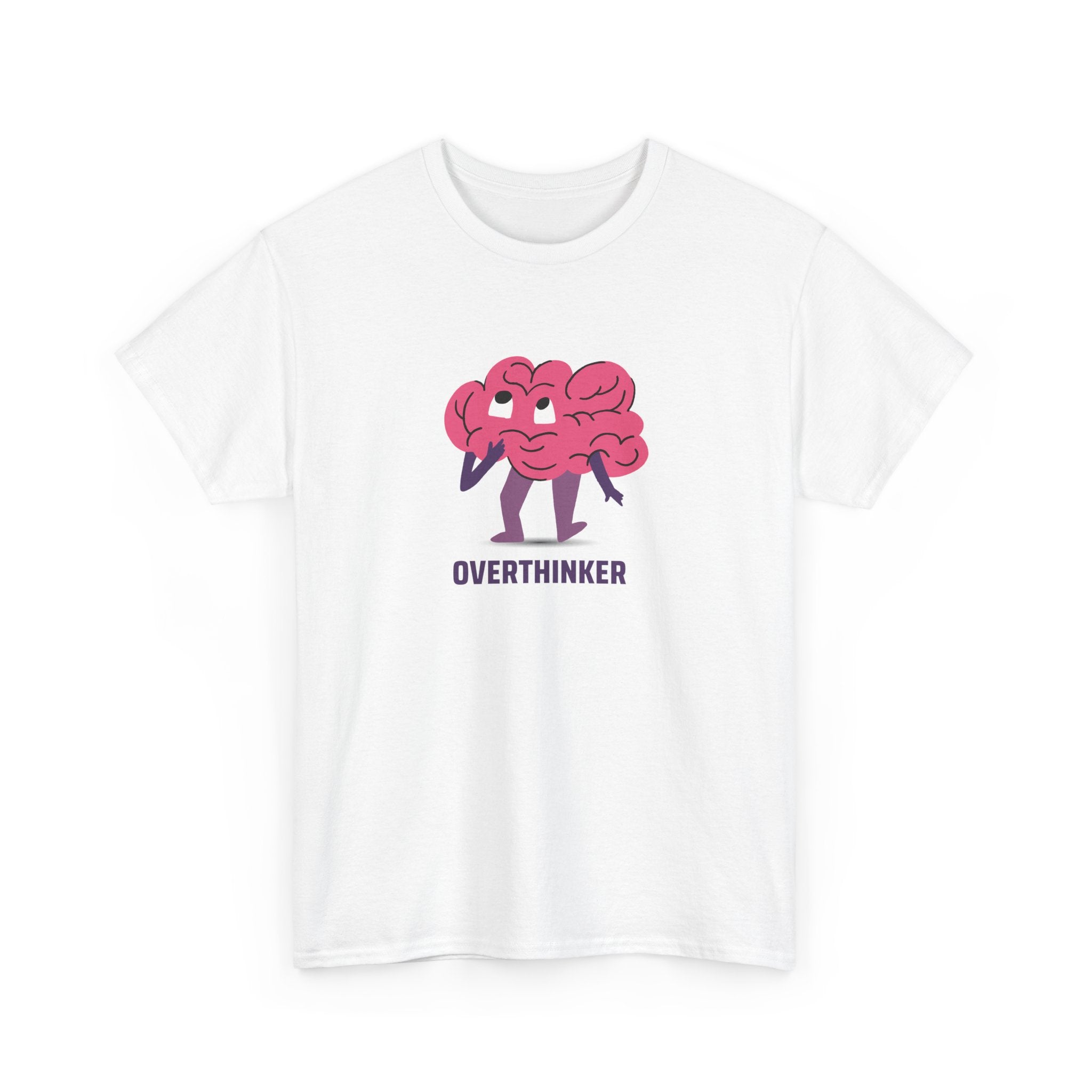 Overthinker Brain Cartoon Tee