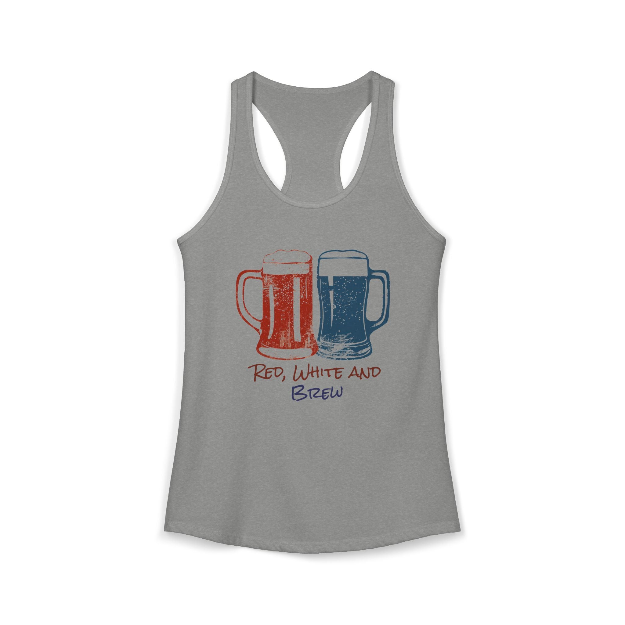Red, White and Brew Tank Top