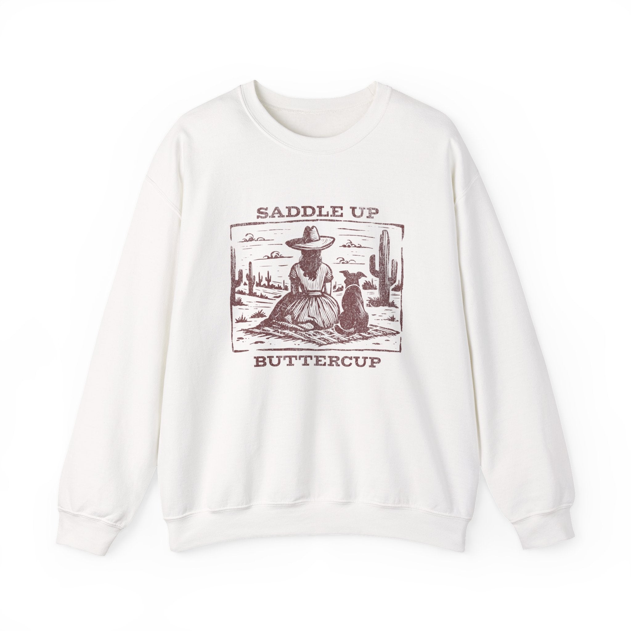 Saddle Up Buttercup Vintage Sweatshirt