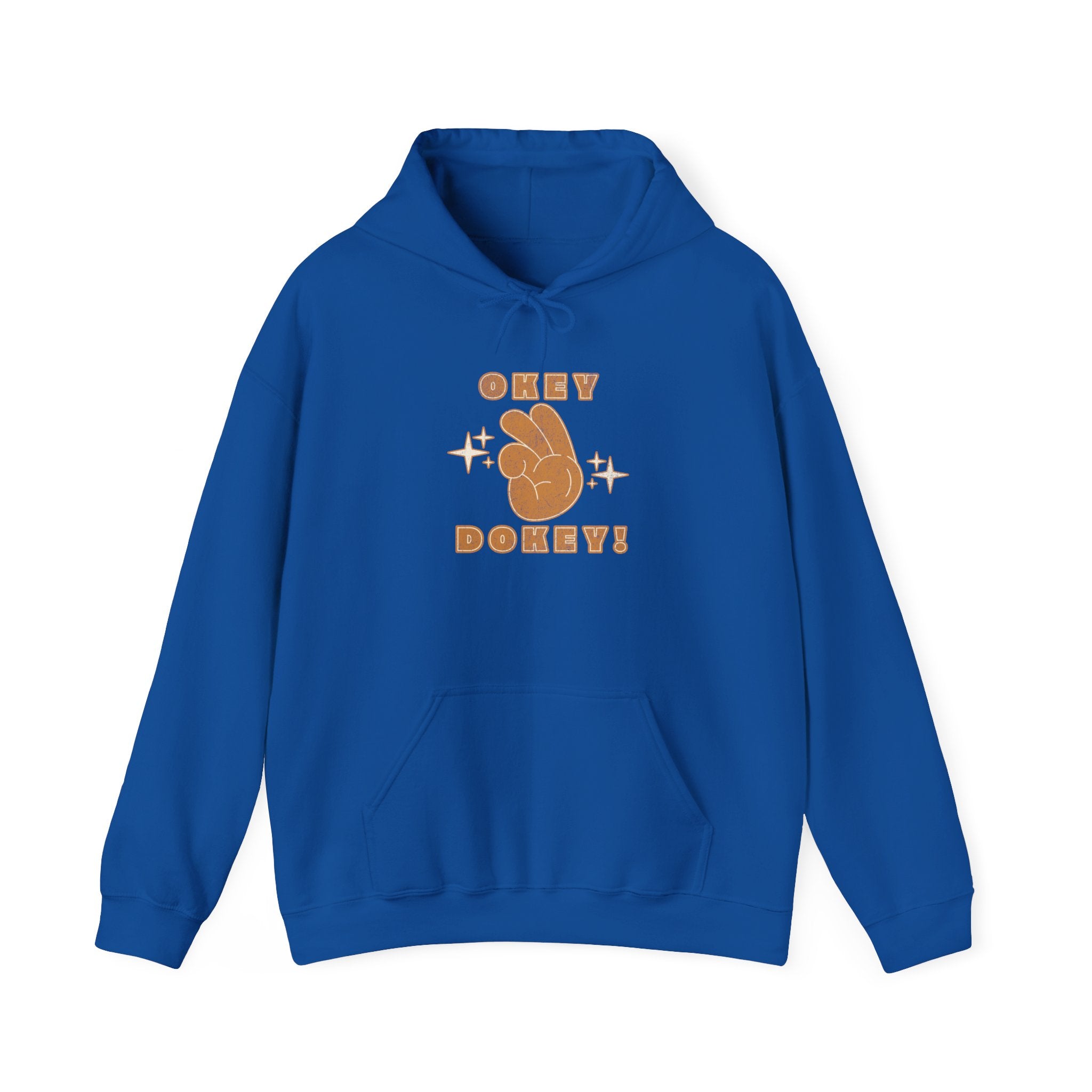 Okey Dokey Retro Peace Sign Hoodie