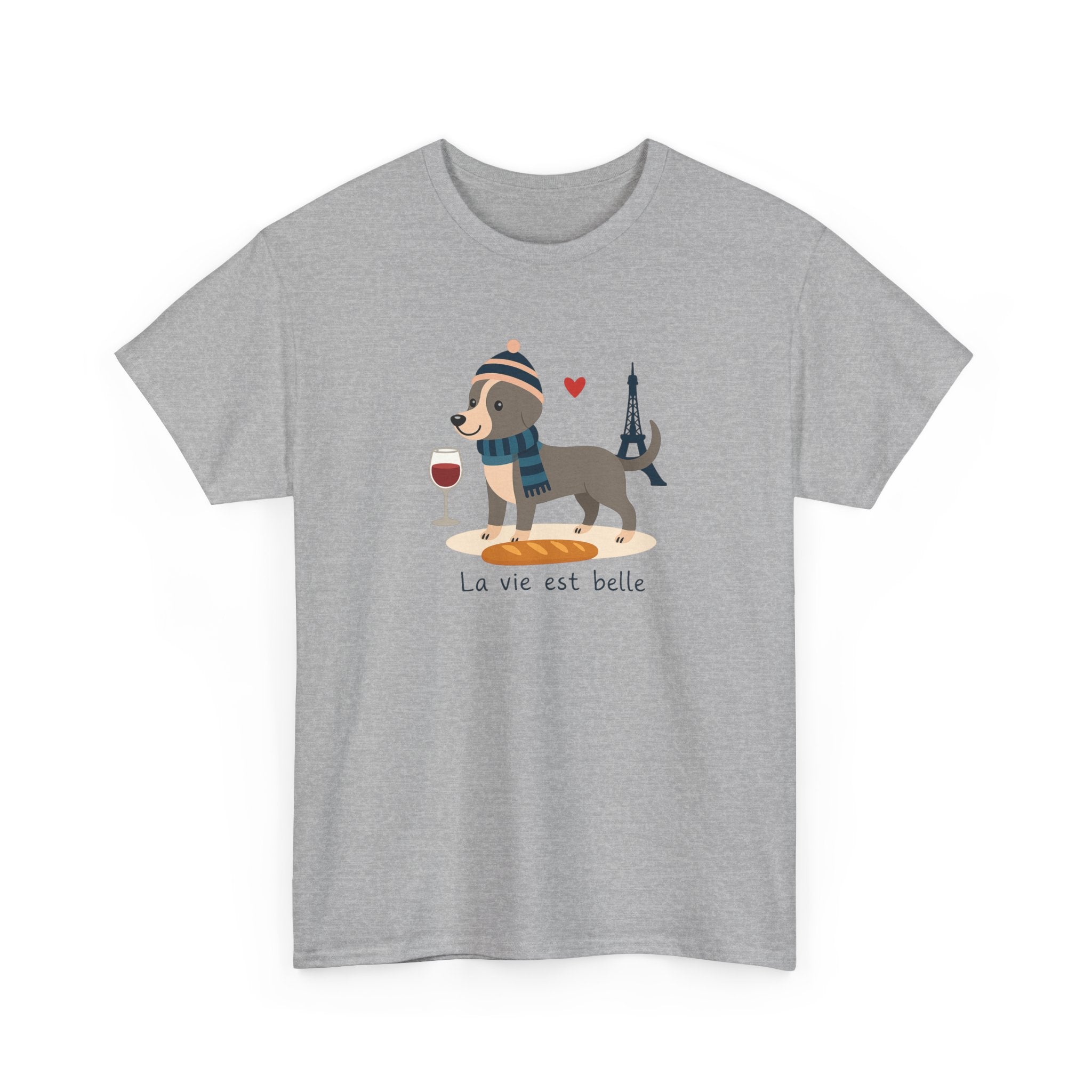 Dachshund Paris Graphic Tee