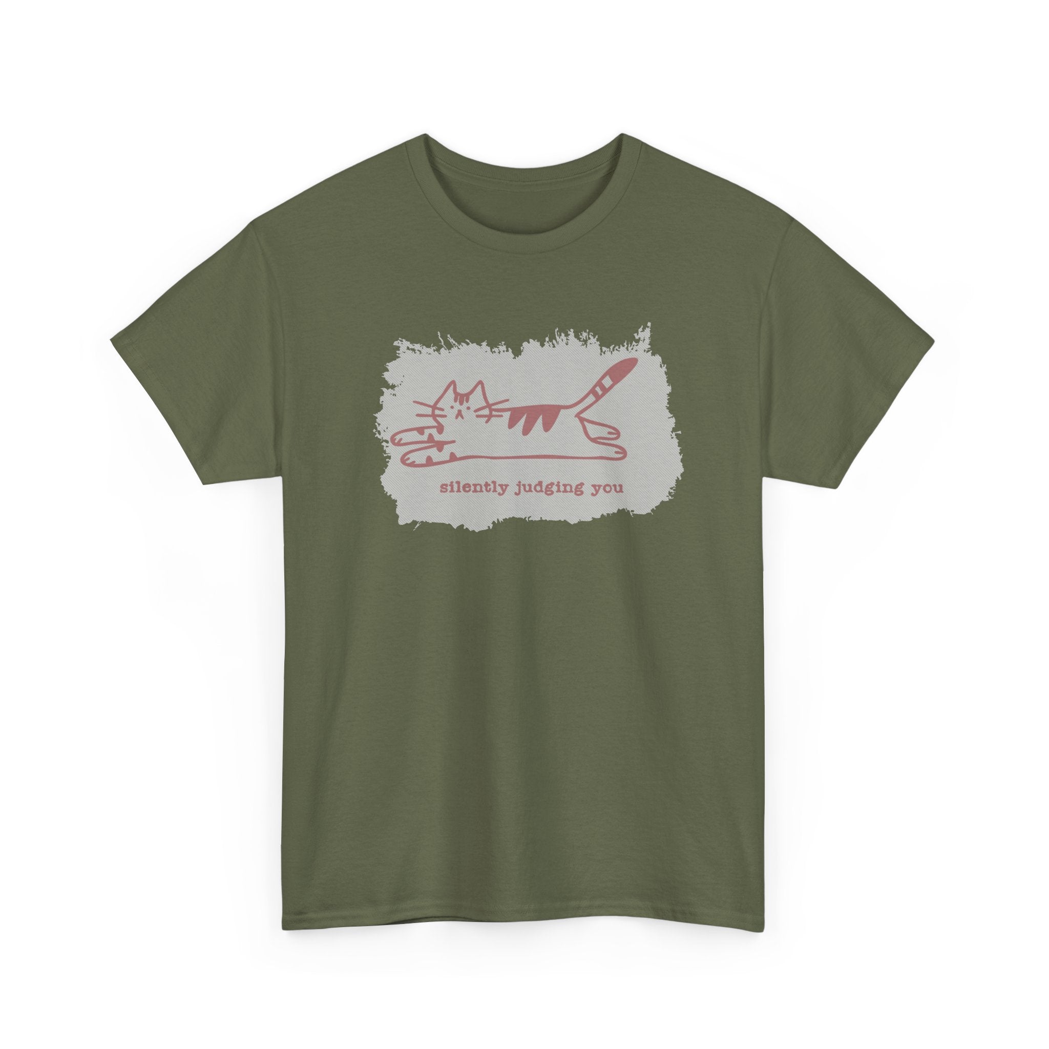 Silently Judging Cat Tee