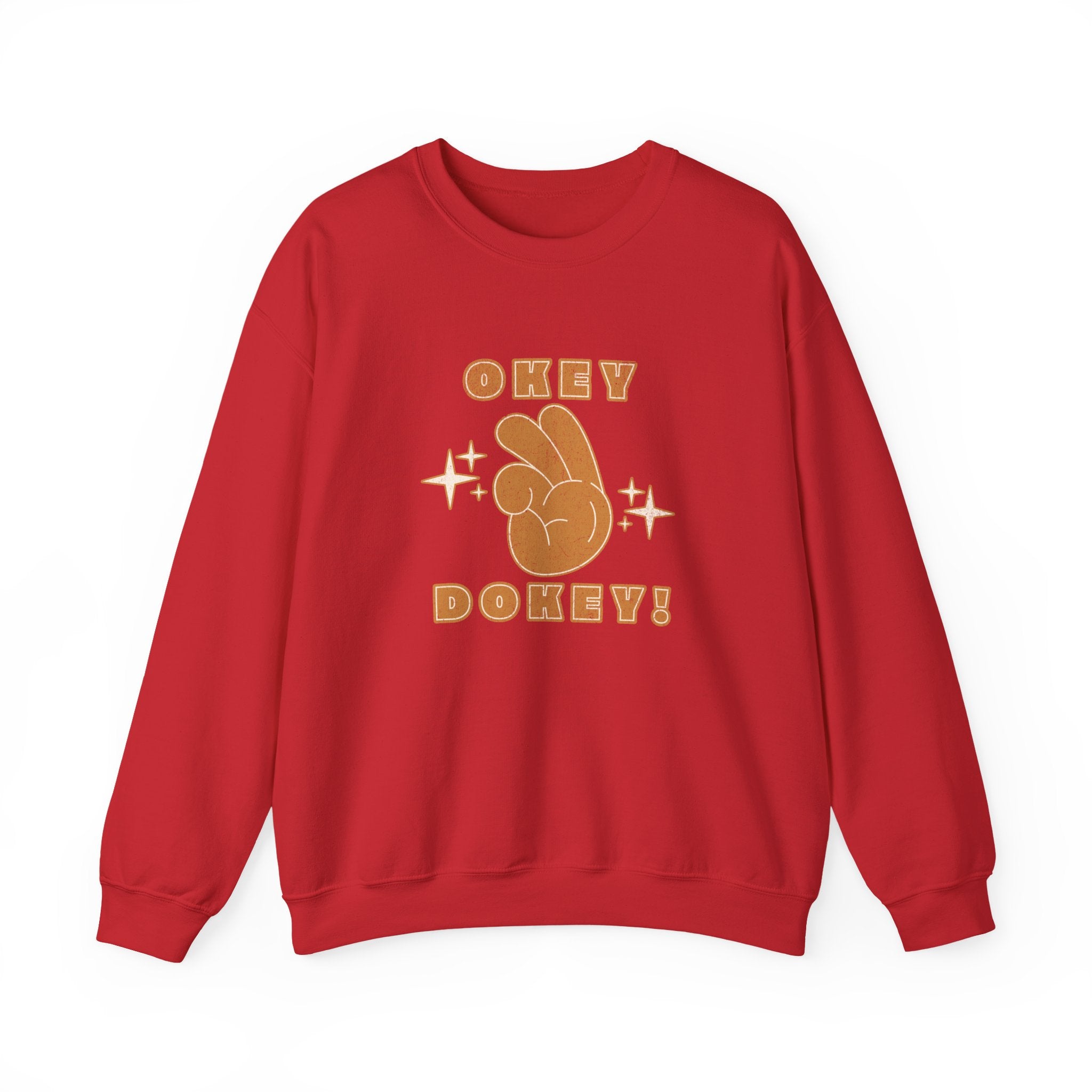 Okey Dokey Peace Sign Retro Sweatshirt